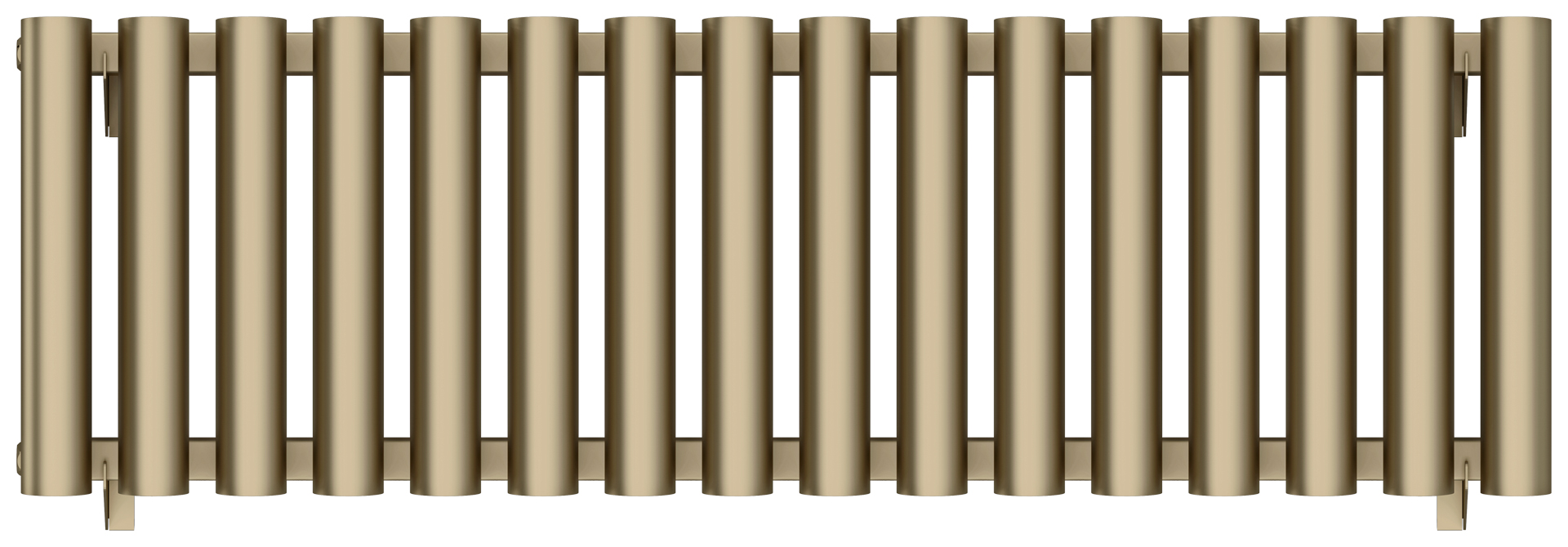 Радиаторы Сунержа DESIGN ДР КУМИР-0 н/ж  300х1100 / 16 сек (Золотой шёлк)