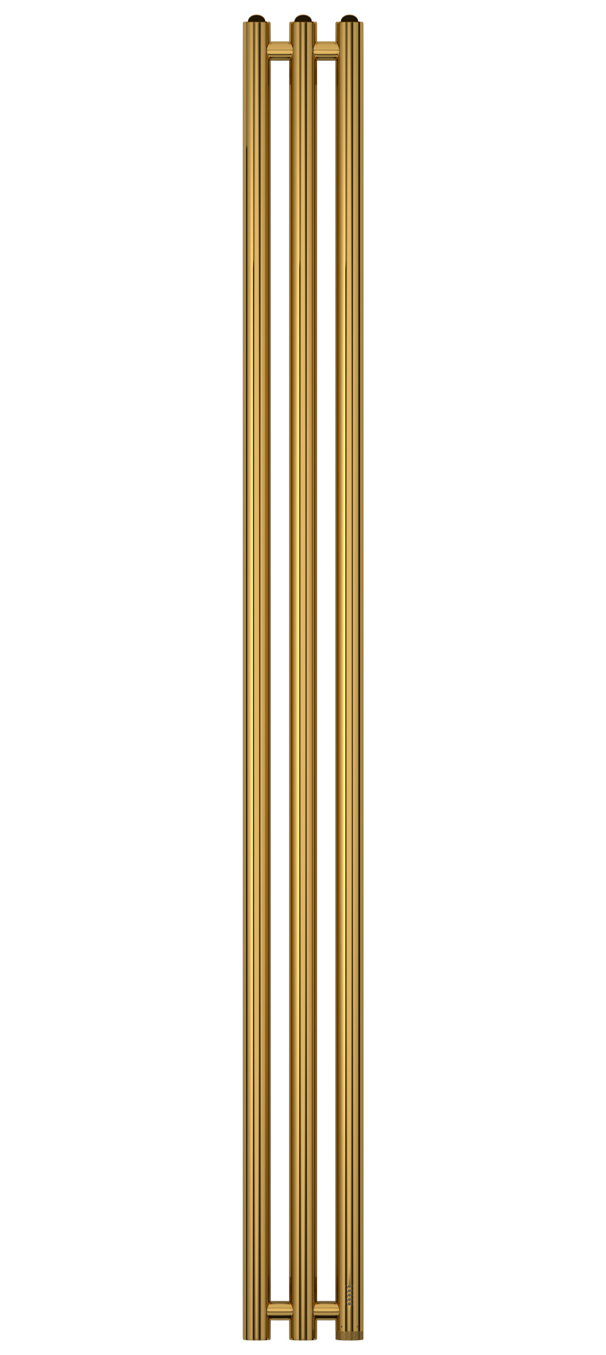 Электрические полотенцесушители Сунержа DESIGN ЭПС "ТЕРЦИЯ 4.0" 1500х106 правый (Золото)