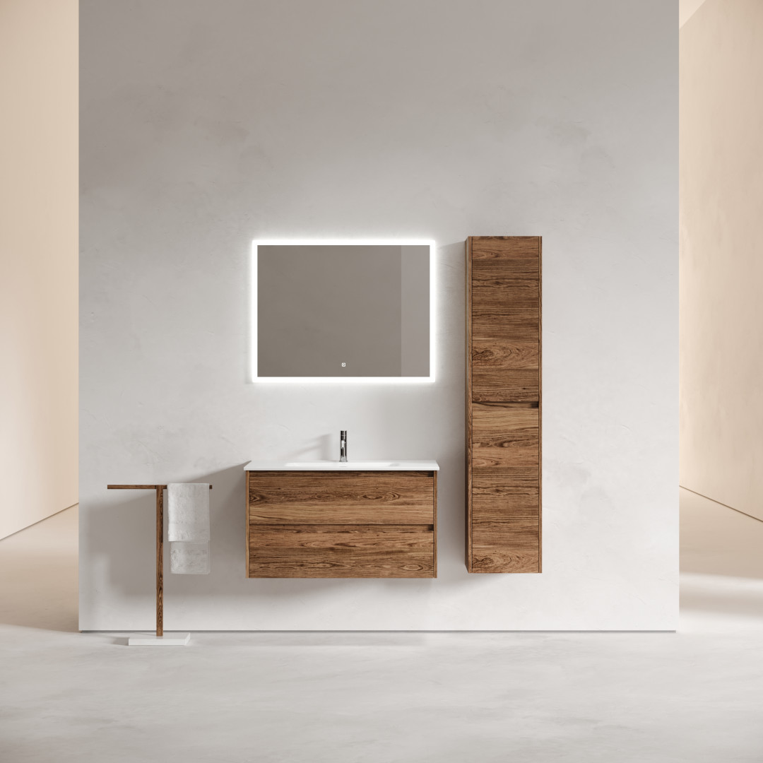 Тумба под раковину Sancos Либра (Libra) LB90ECH 90x45x50 дуб чарльстон