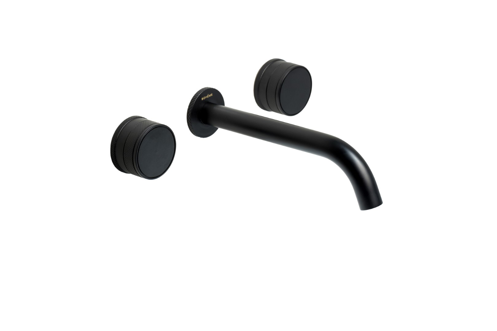 Смеситель из стены PRESTIGE на 3 отв. BLACK