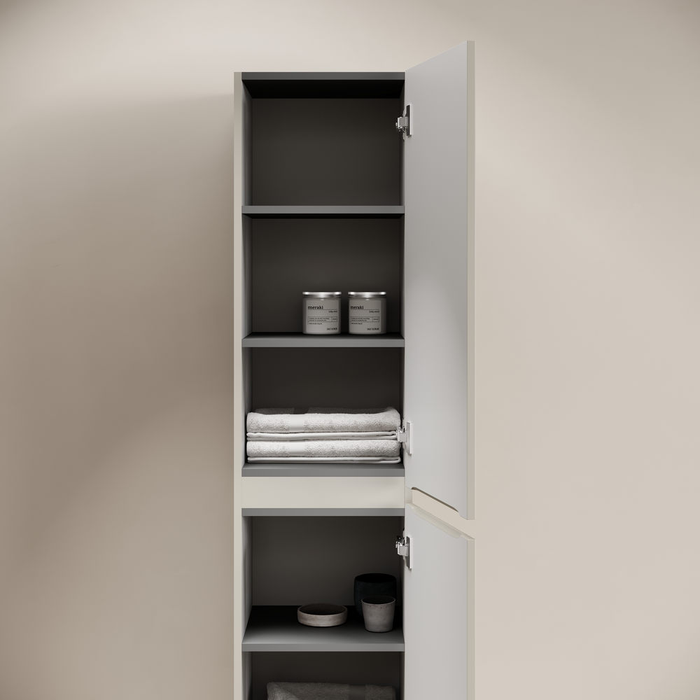 Шкаф-пенал Sancos Код (Code) PCD35W 35x35x165 белый матовый (bianco)
