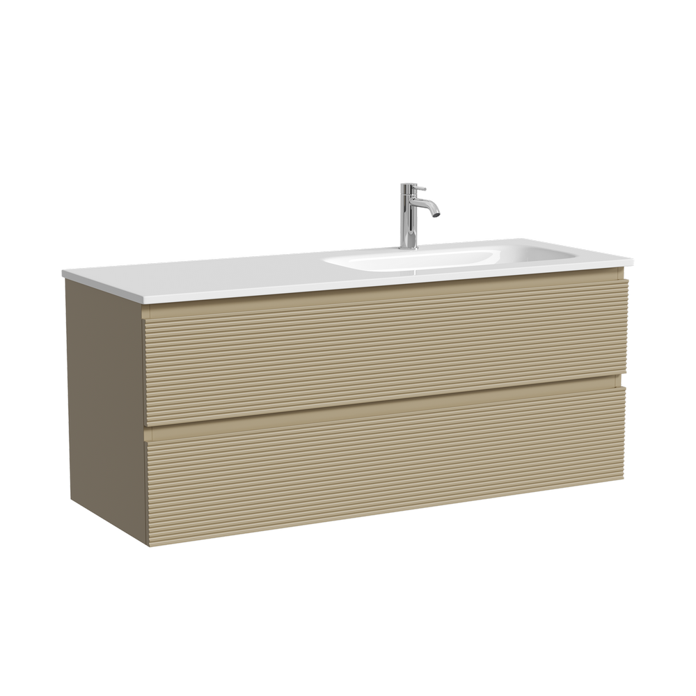 Тумба под раковину Sancos Фолк (Folk) FL120RCP 120x45x50 капучино матовый