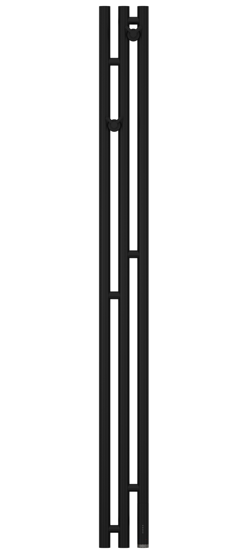 Электрические полотенцесушители Сунержа DESIGN РЭБ ТЕРЦИЯ 3.0 1500х106 правый (Матовый чёрный)
