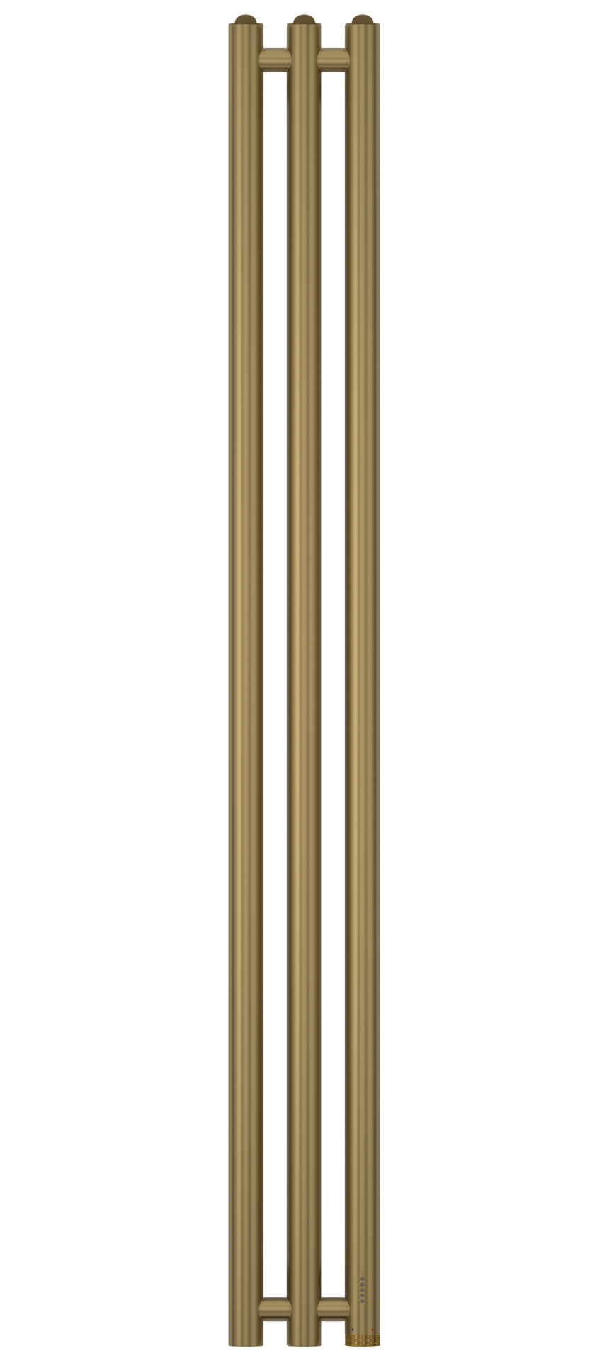 Электрические полотенцесушители Сунержа DESIGN ЭПС "ТЕРЦИЯ 4.0" 1200х106 правый (Золотой шёлк)