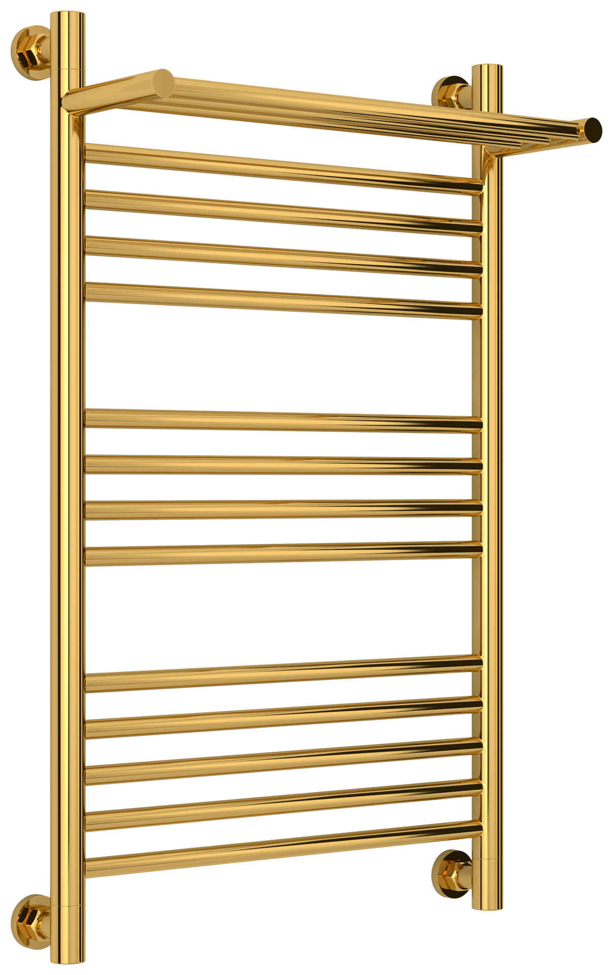 Водяные полотенцесушители Сунержа DESIGN ДР "БОГЕМА 1П +" 800х500 (Золото)