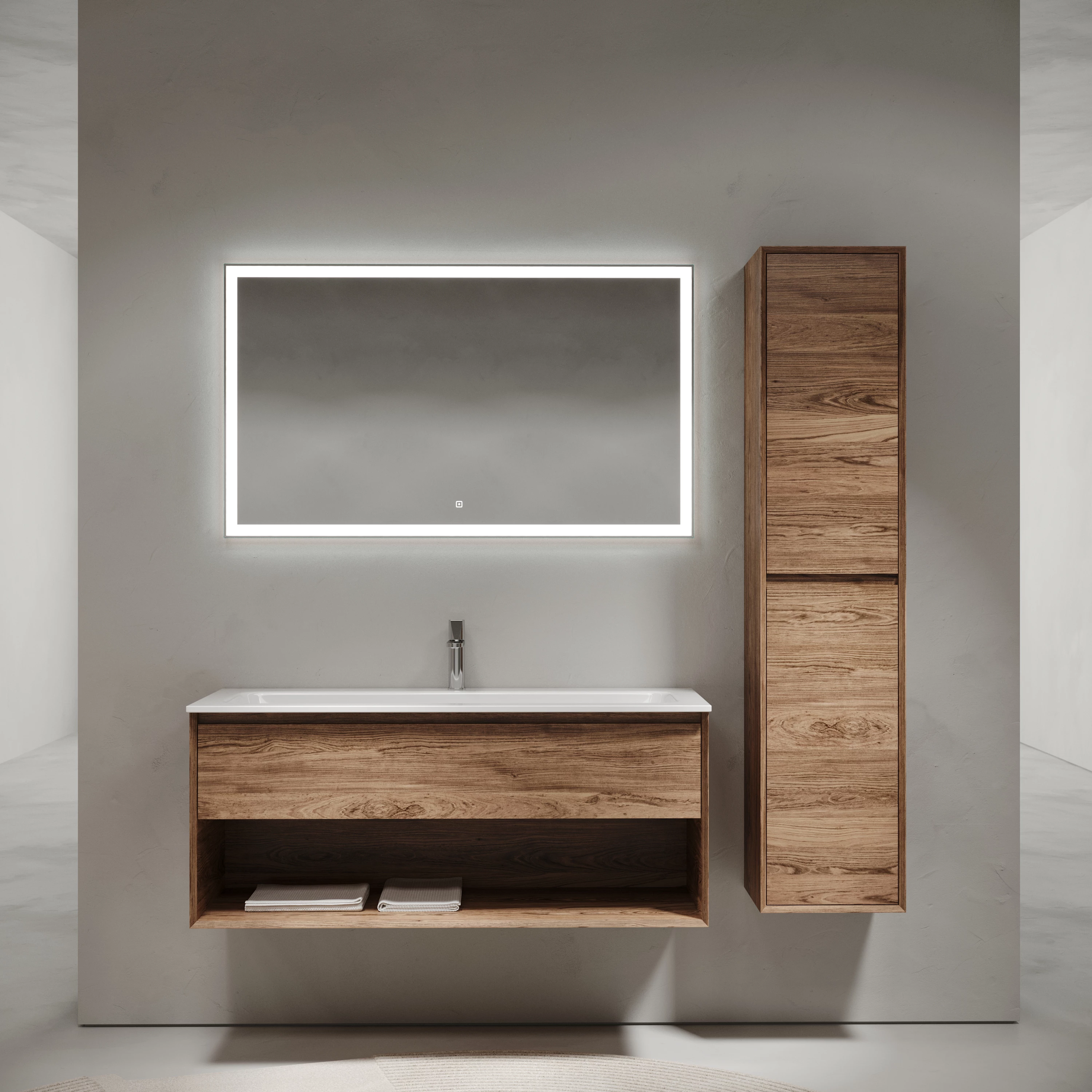 Тумба под раковину Sancos Натура 1.0 (Nature 1.0) MR1.0120ECH 120x45x50 дуб чарльстон