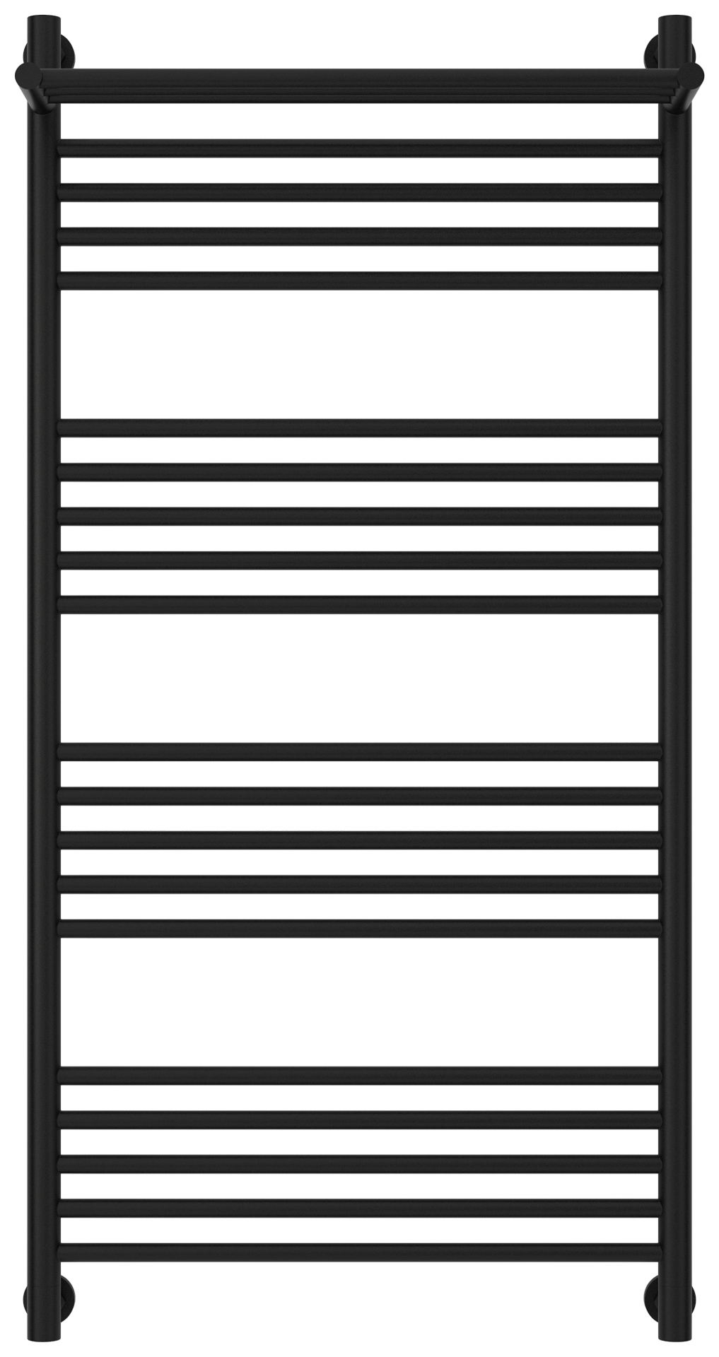 Водяные полотенцесушители Сунержа DESIGN ДР "БОГЕМА 1П +" 1200х600 (Матовый чёрный) - фото 2