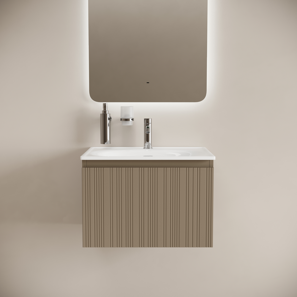 Тумба под раковину Sancos Код (Code) CD60GB 60x45x40 серо-бежевый