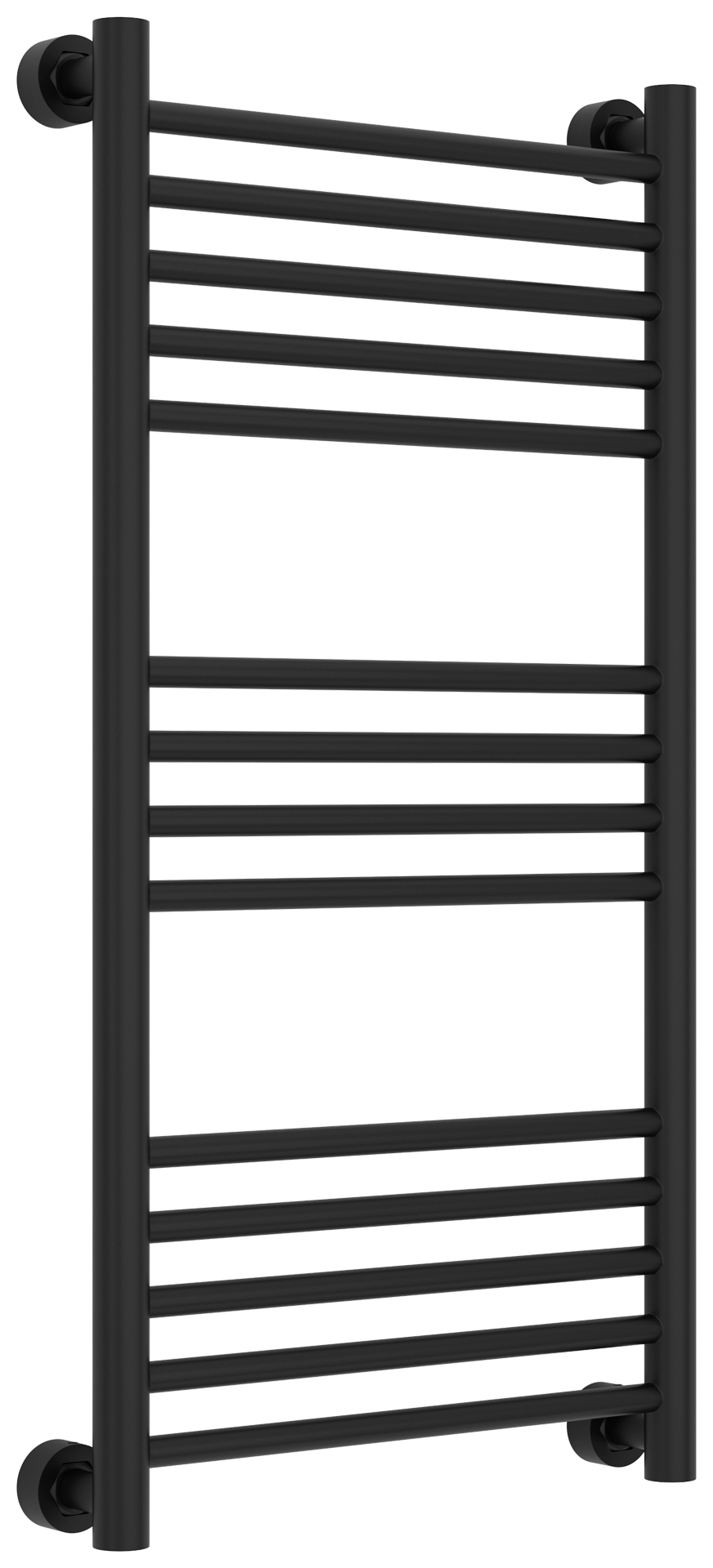 Водяные полотенцесушители Сунержа DESIGN ДР Богема PRO 800х400 (Матовый чёрный)