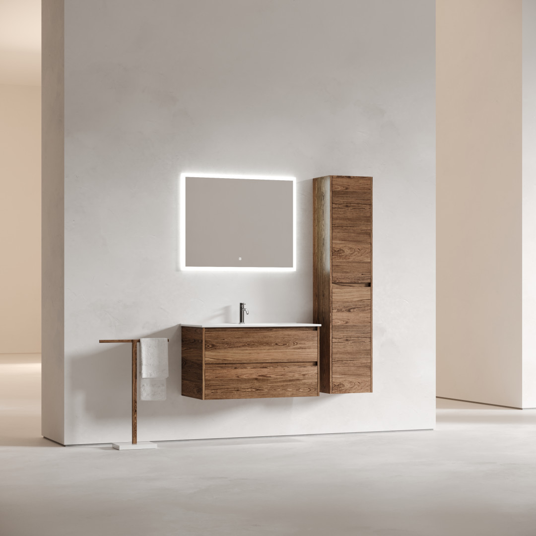 Тумба под раковину Sancos Либра (Libra) LB90ECH 90x45x50 дуб чарльстон