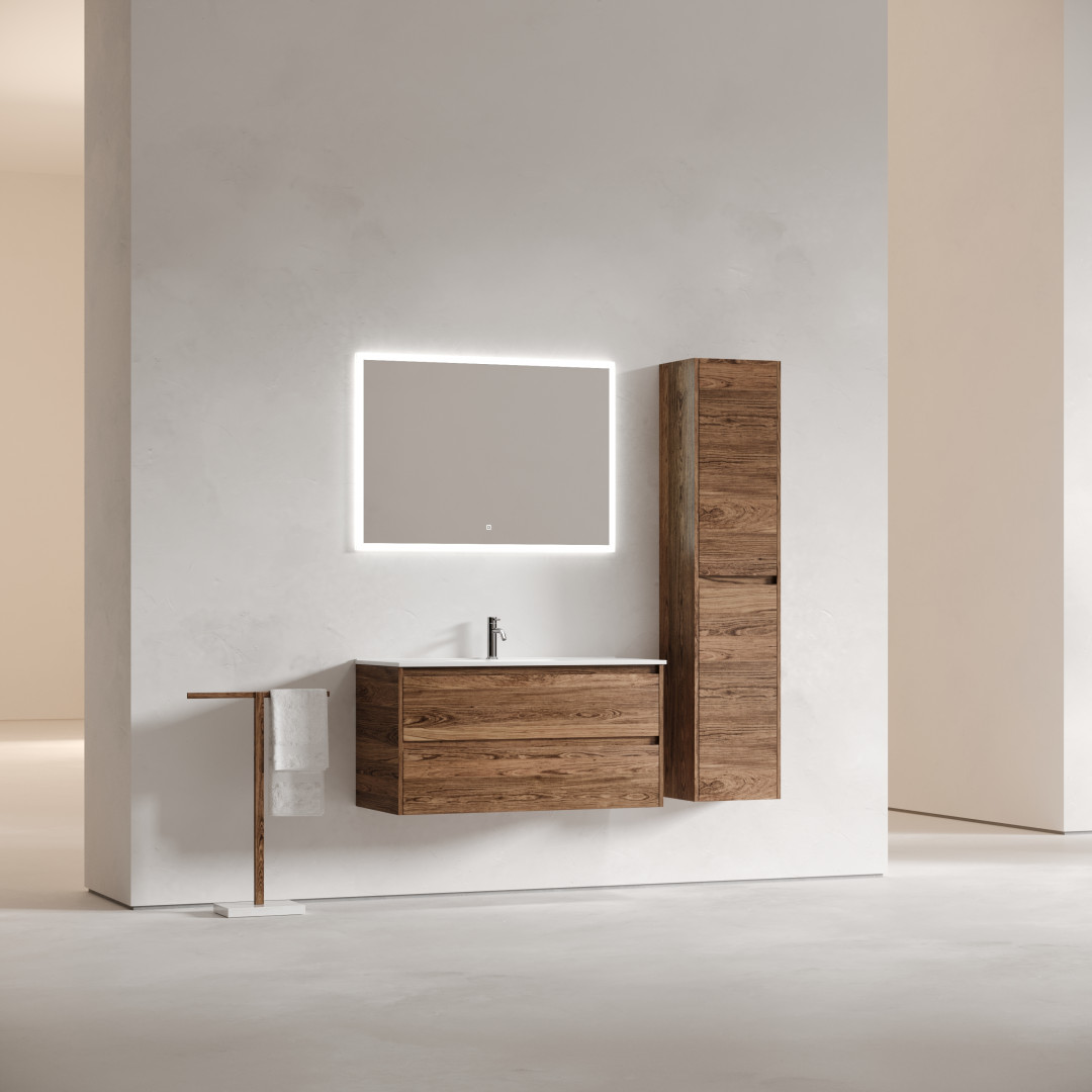 Тумба под раковину Sancos Либра (Libra) LB100ECH 100x45x50 дуб чарльстон - фото 3