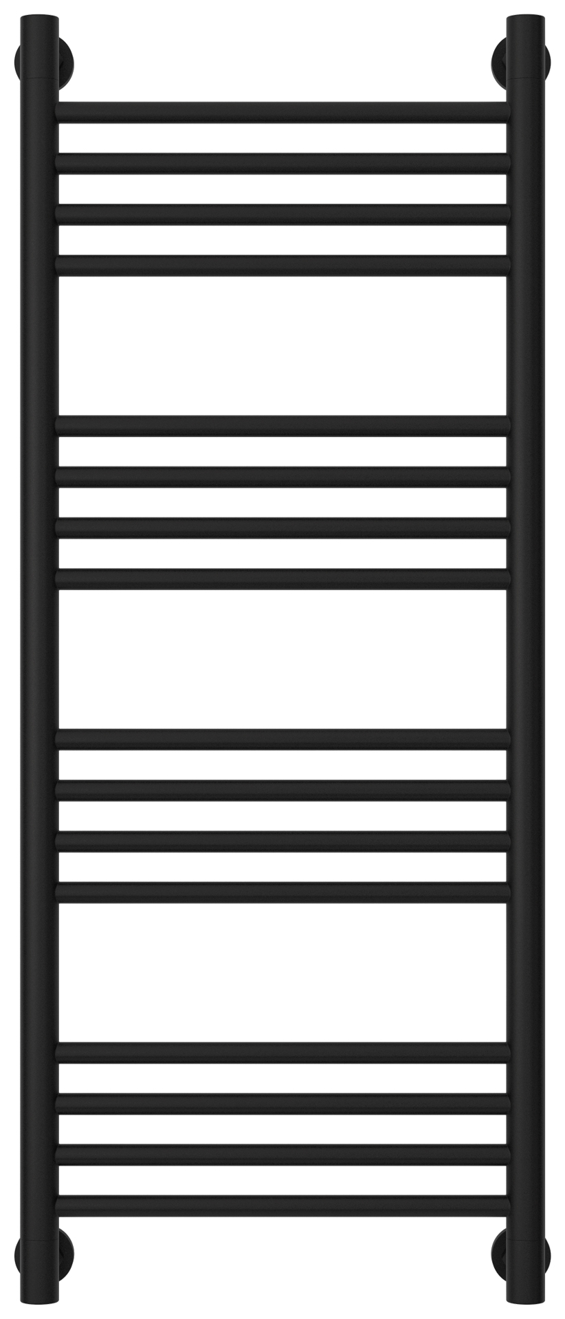 Водяные полотенцесушители Сунержа DESIGN ДР "Богема+" прямая 1000х400 (Матовый чёрный) - фото 2