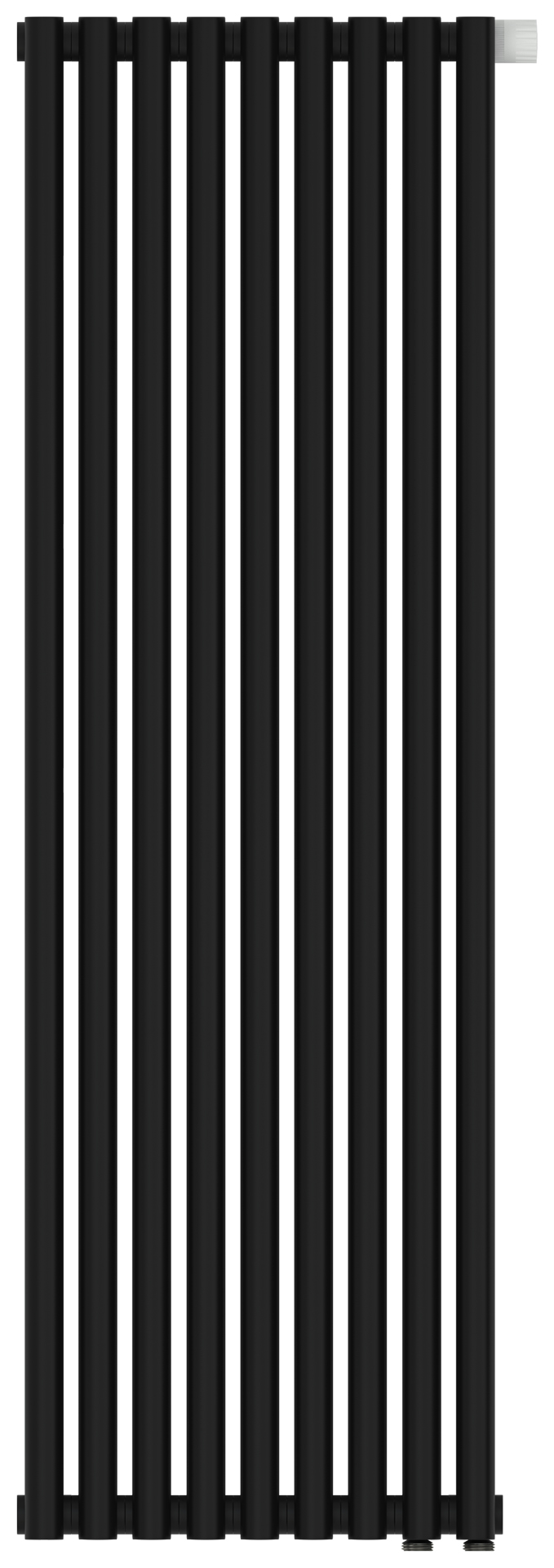 Радиаторы Сунержа DESIGN ДР ЭСТЕТ-11 н/ж EU50 1200х405 / 9 сек (Матовый чёрный)
