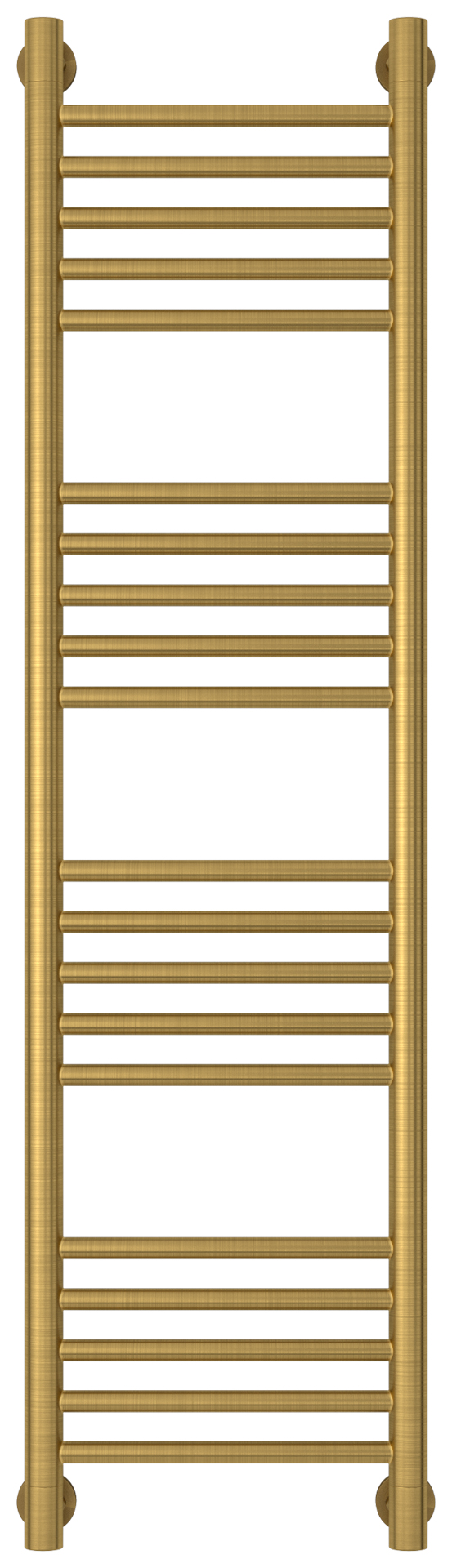 Водяные полотенцесушители Сунержа DESIGN ДР "Богема+" прямая 1200х300 (Состаренная латунь) - фото 2