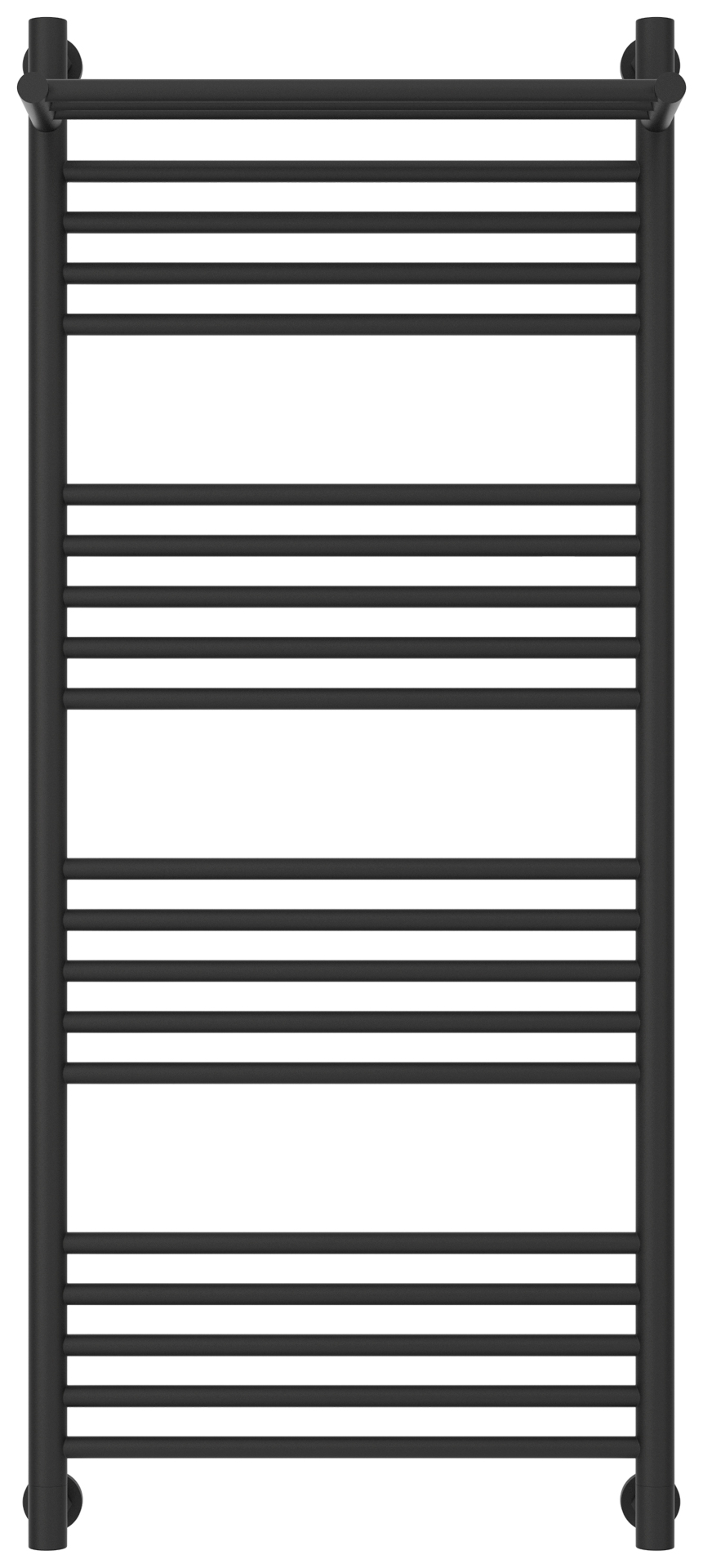 Водяные полотенцесушители Сунержа DESIGN ДР "БОГЕМА 1П +" 1200х500 (Тёмный титан муар)