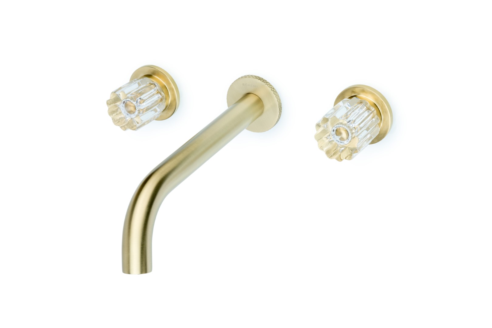 Смеситель из стены ELEGANTE на 3 отв. MATT GOLD