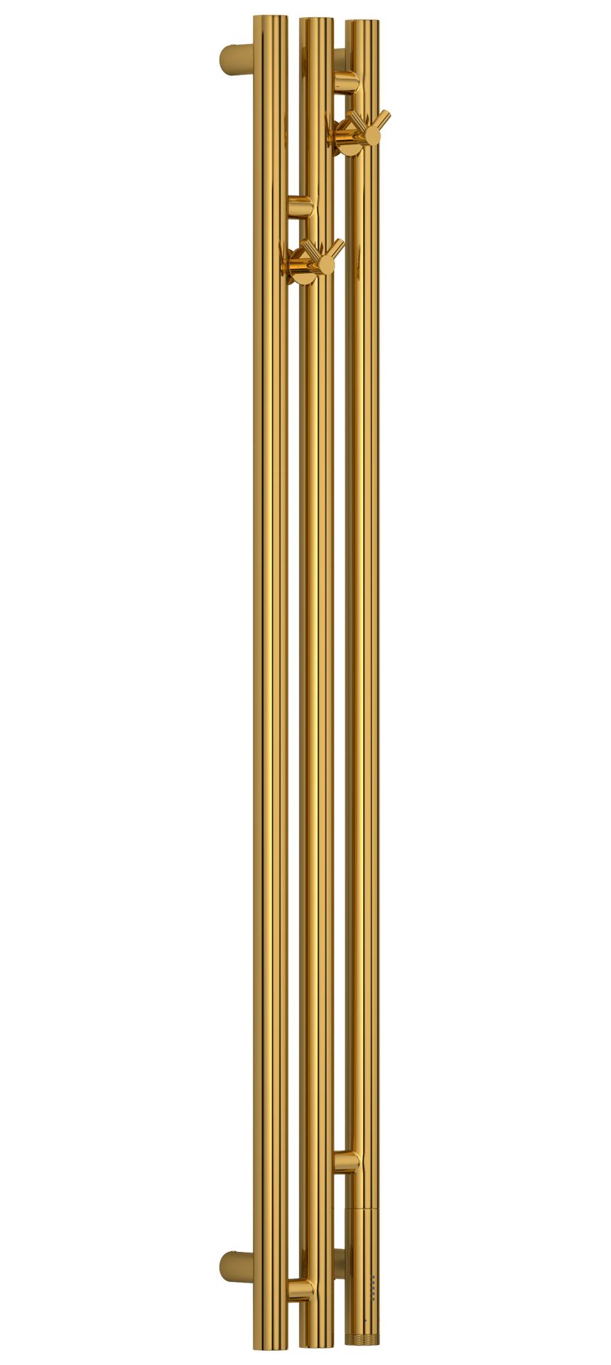 Электрические полотенцесушители Сунержа DESIGN РЭБ ТЕРЦИЯ 3.1 1200х106 правый (Золото)
