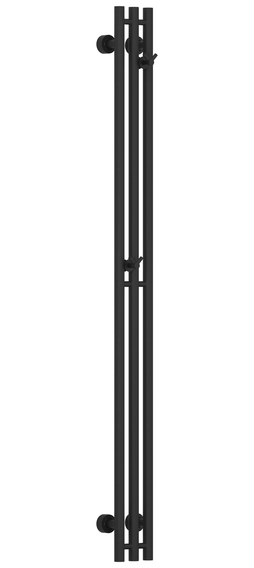 Водяные полотенцесушители Сунержа DESIGN ДР ТЕРЦИЯ PRO 1500х100 (Тёмный титан муар)