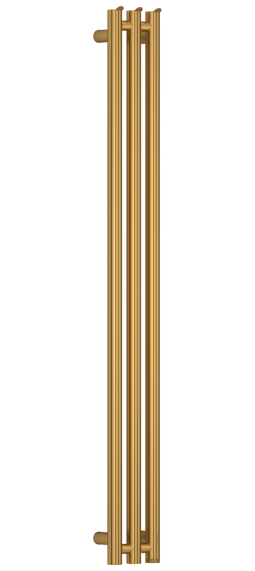 Электрические полотенцесушители Сунержа DESIGN ЭПС "ТЕРЦИЯ 4.0" 1200х106 правый (Брашированное золото)