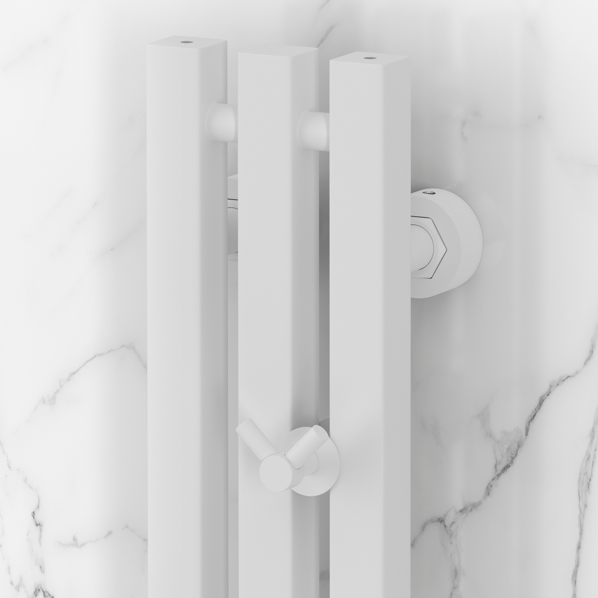 Водяные полотенцесушители Сунержа DESIGN ДР ВЕРДИКТ PRO 1200х100 (Матовый белый)