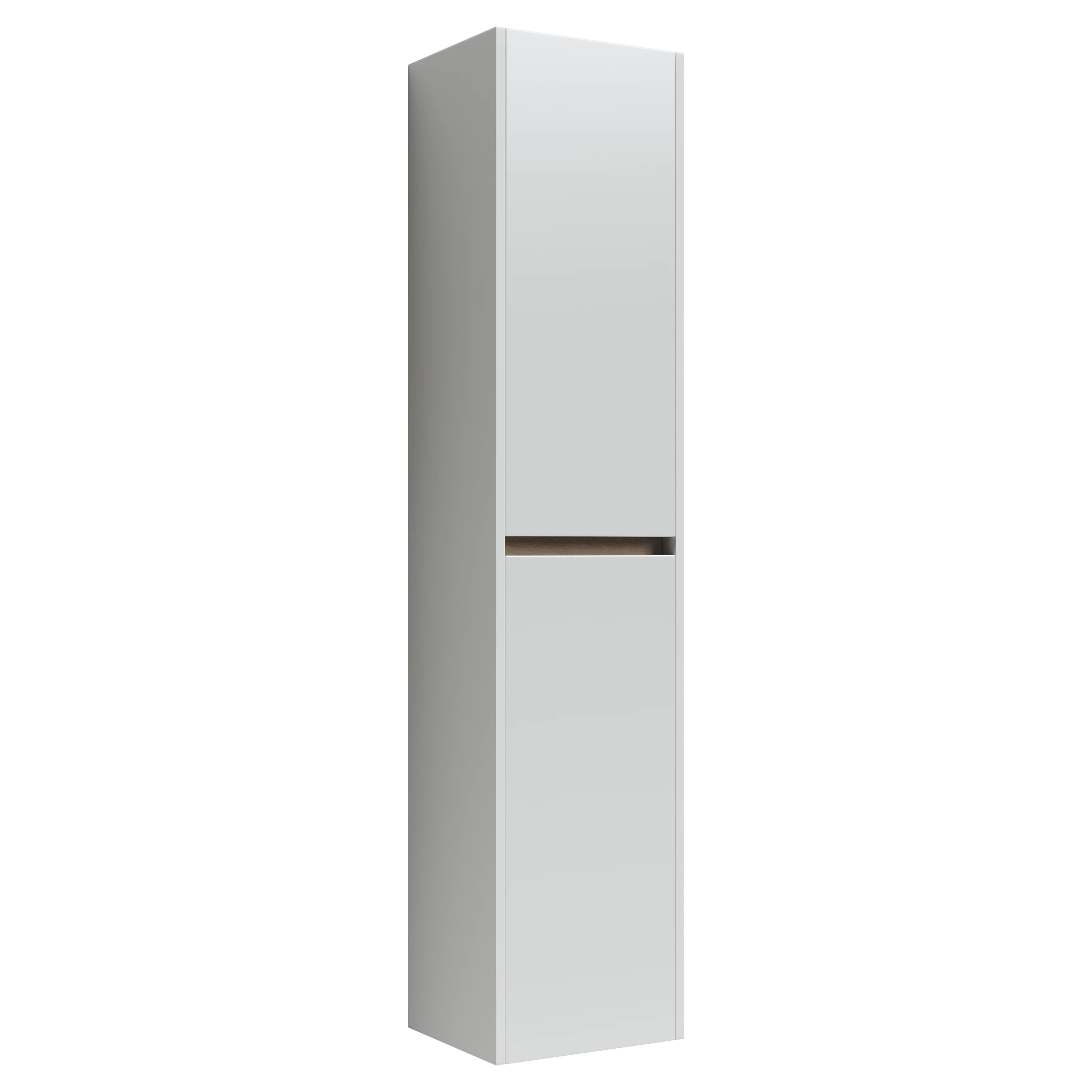 Шкаф-пенал Sancos Ум (Smart) PSM35W 35x30x160 белый глянцевый