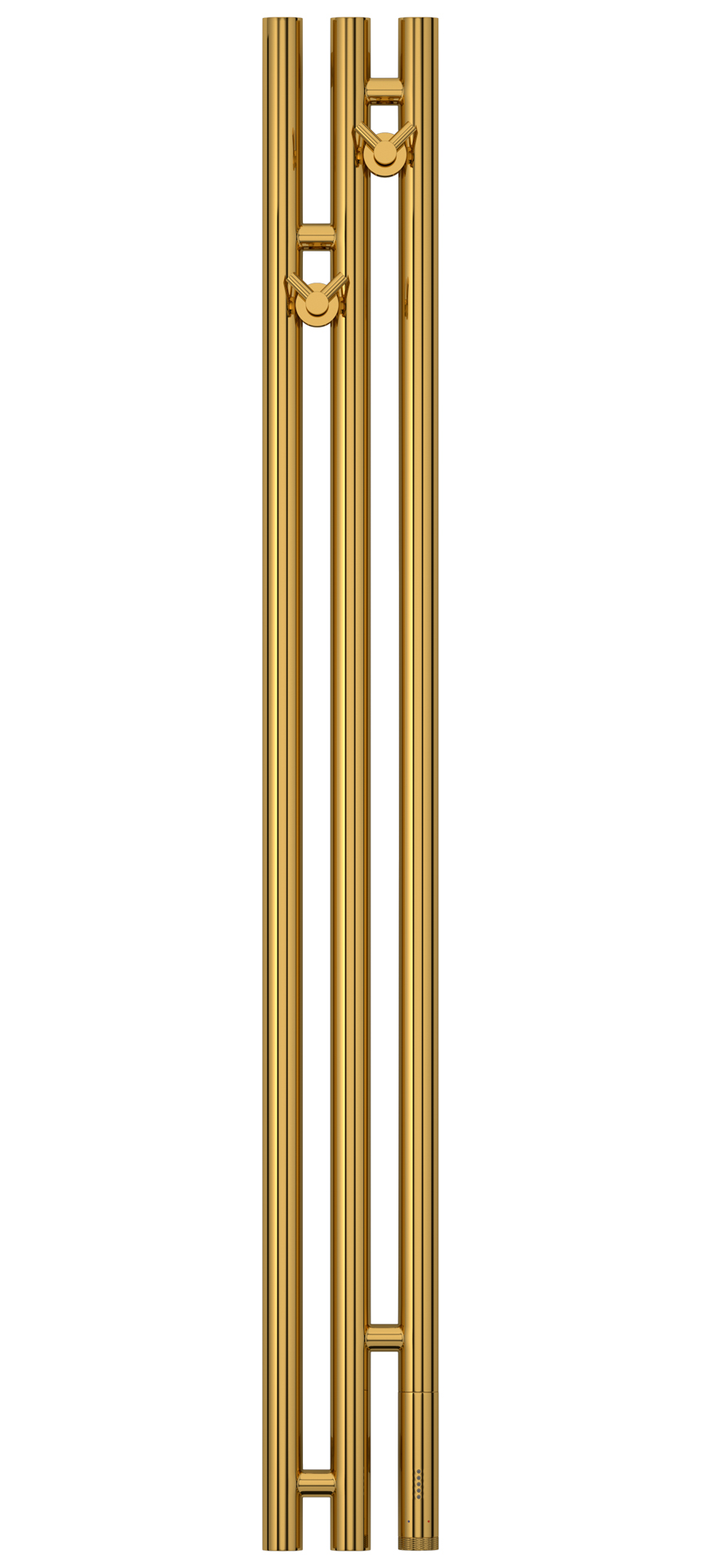 Электрические полотенцесушители Сунержа DESIGN РЭБ ТЕРЦИЯ 3.1 1200х106 правый (Золото)