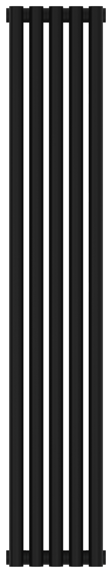 Радиаторы Сунержа DESIGN ДР ЭСТЕТ-1 н/ж 1200х225 / 5 сек (Матовый чёрный)