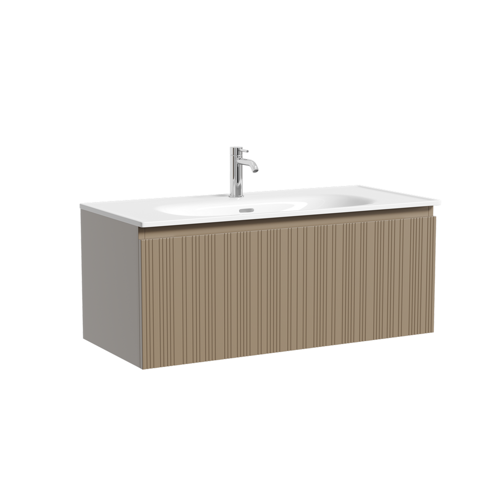 Тумба под раковину Sancos Код (Code) CD100GB 100x45x40 серо-бежевый