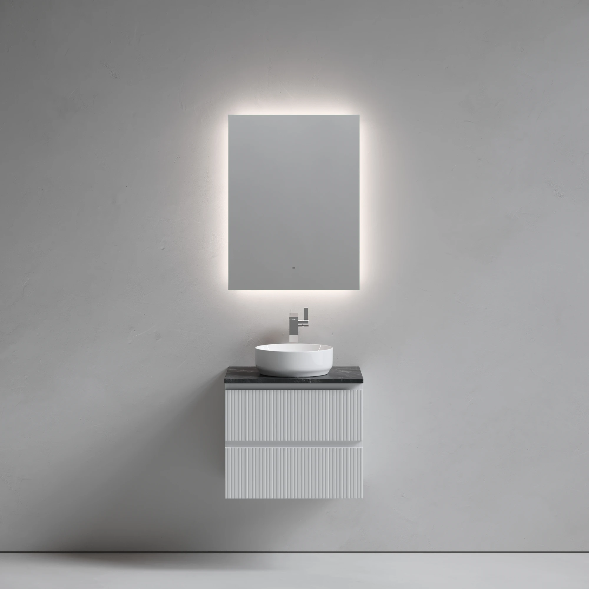 Тумба под столешницу Sancos Сноб T (Snob T) SNT60W 60x45x50 белый матовый (bianco)