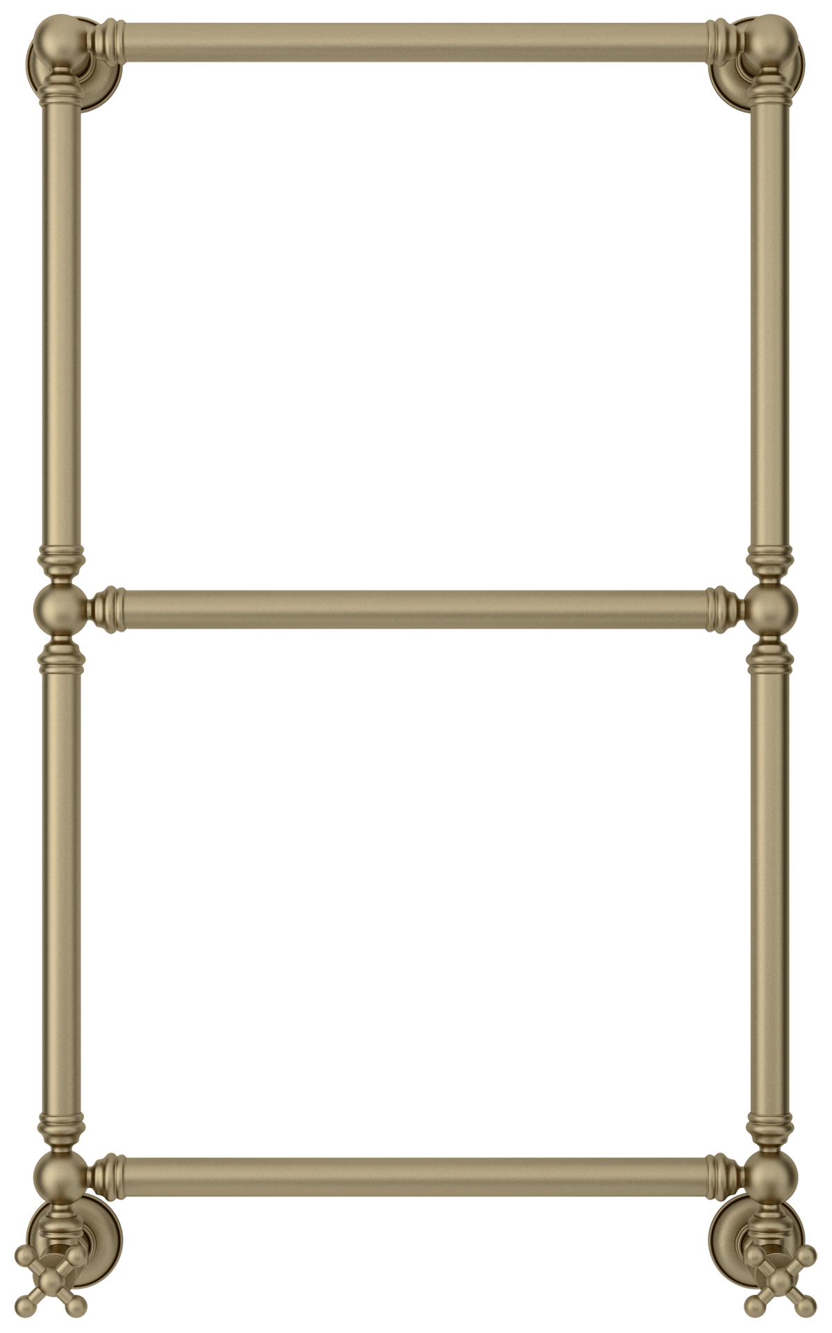 Водяные полотенцесушители Сунержа DESIGN ДР "Ренессанс 1304" 860х500 (Золотой шёлк)