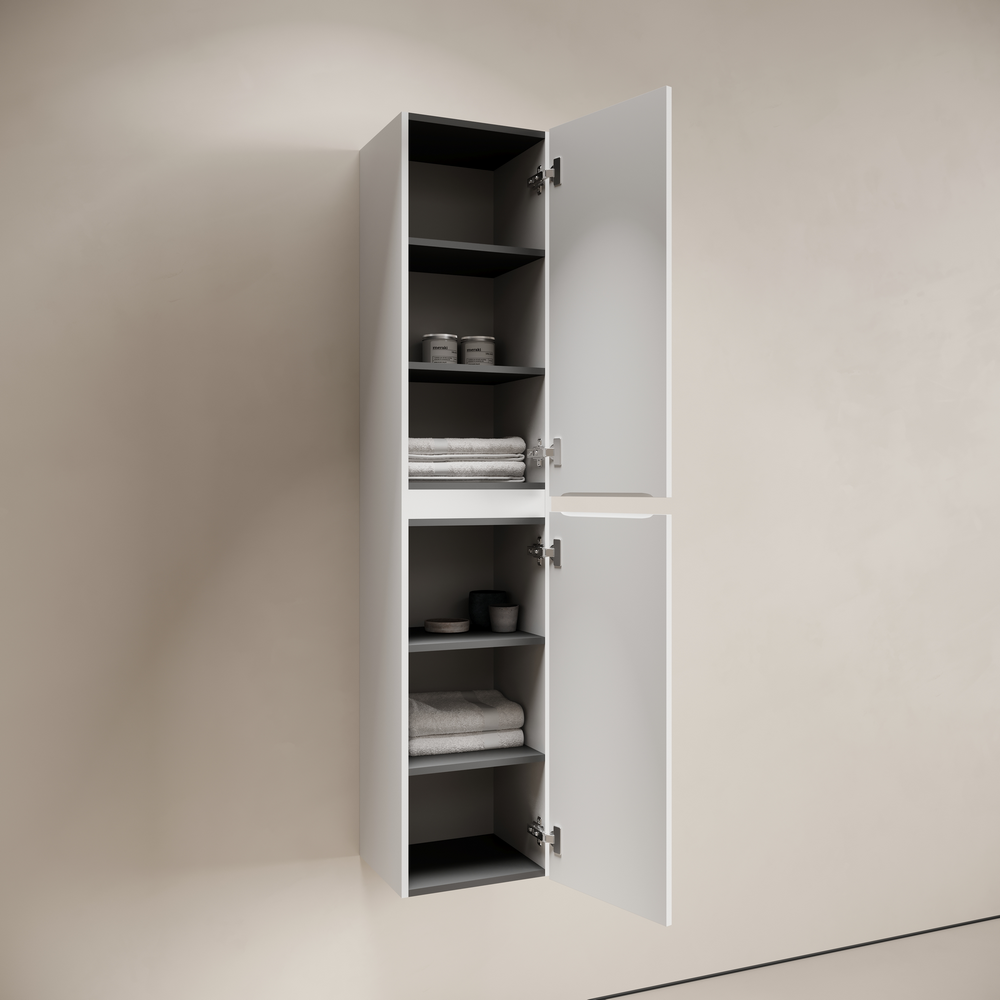 Шкаф-пенал Sancos Код (Code) PCD35W 35x35x165 белый матовый (bianco)