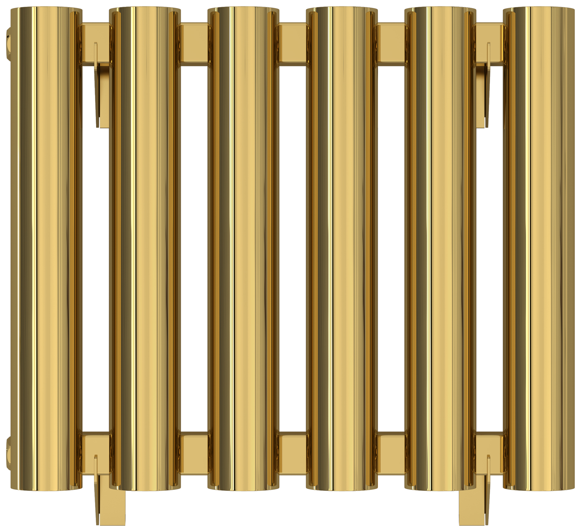 Радиаторы Сунержа DESIGN ДР КУМИР-0 н/ж  300х400 / 6 сек (Золото)