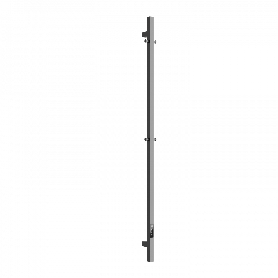 Полотенцесушитель электрический Sancos Линн (Linn) SC13002GG 150x3 I-образный, вороненая сталь