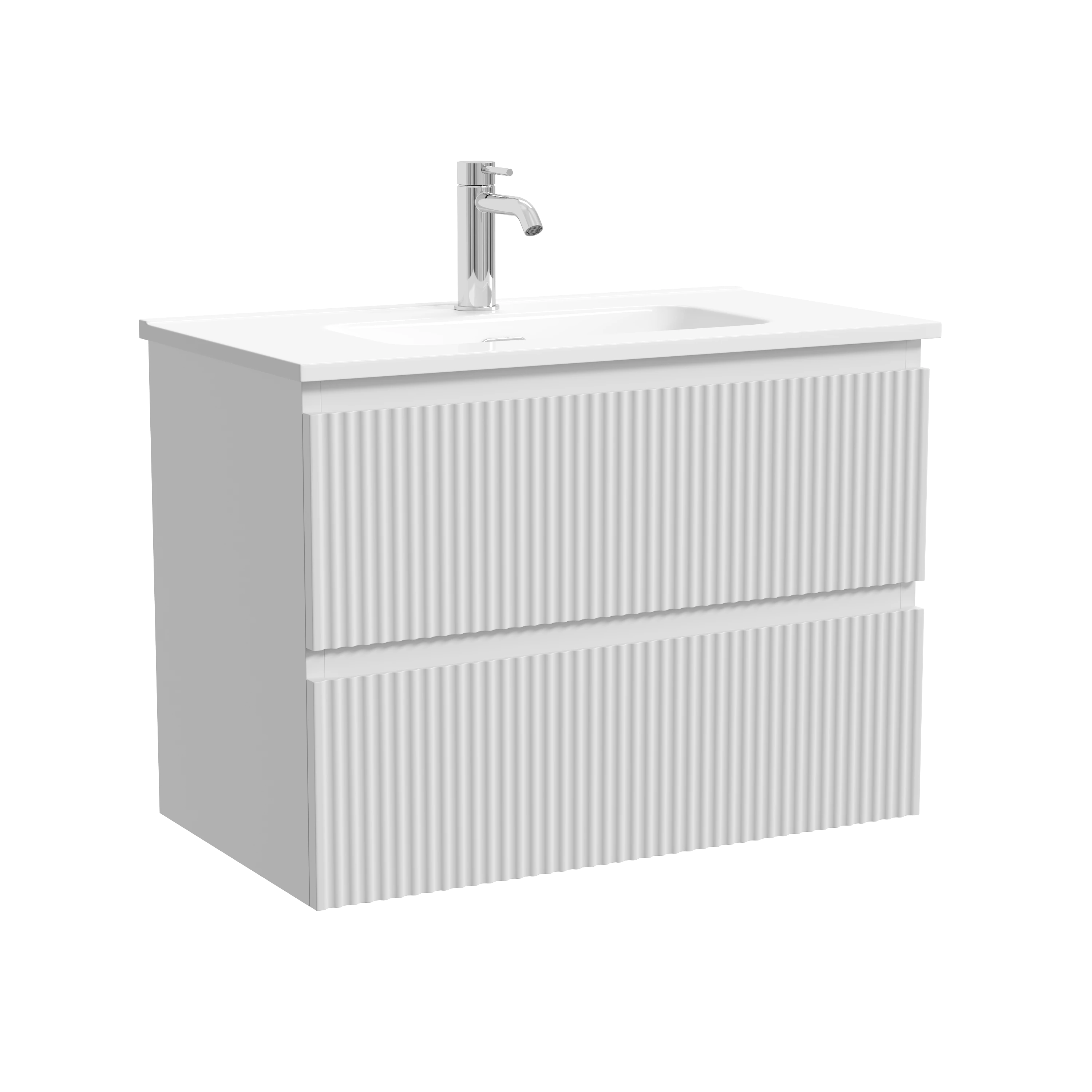 Тумба под раковину Sancos Сноб Р 390 (Snob R 390) SNR70/39W 70x40x50 белый матовый (bianco)
