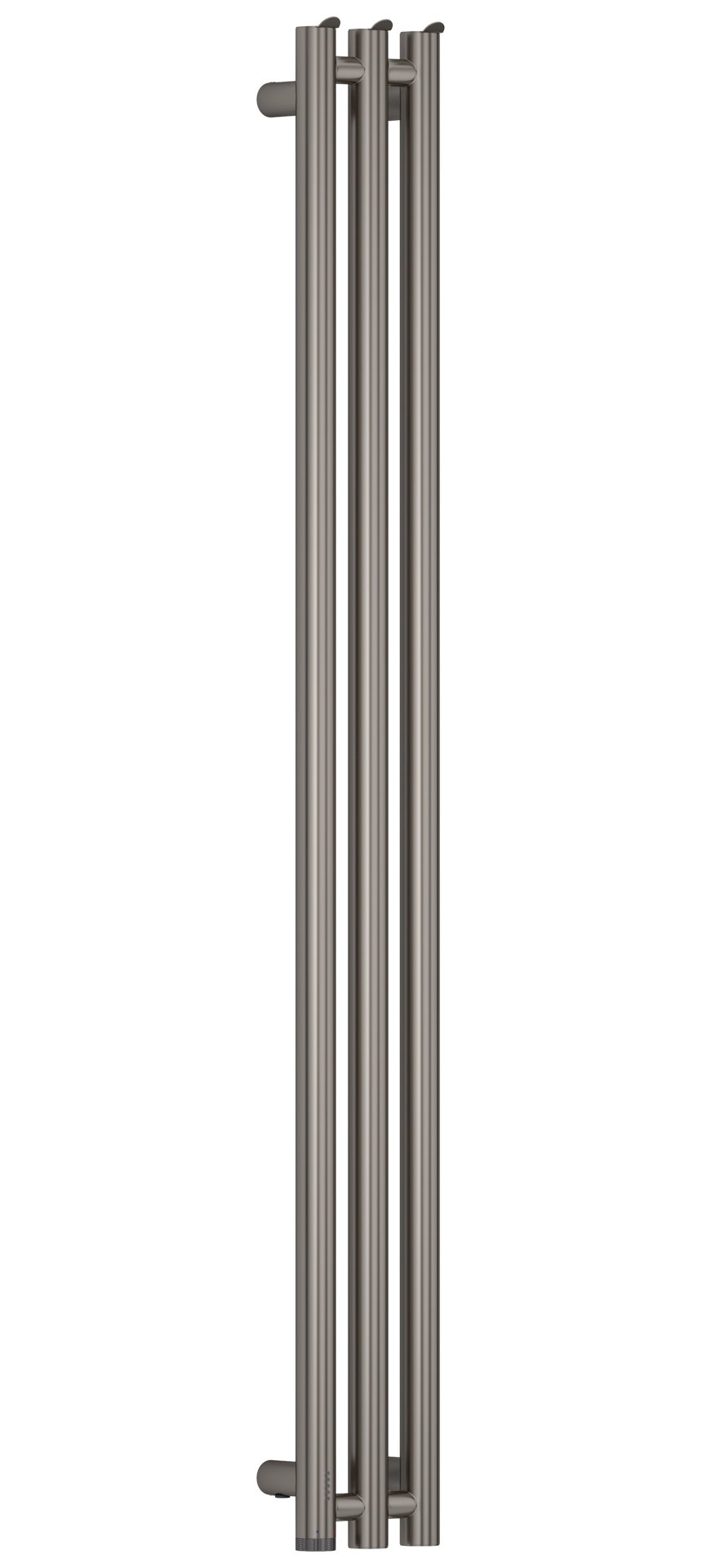 Электрические полотенцесушители Сунержа DESIGN ЭПС "ТЕРЦИЯ 4.0" 1200х106 левый (Стальной графит)