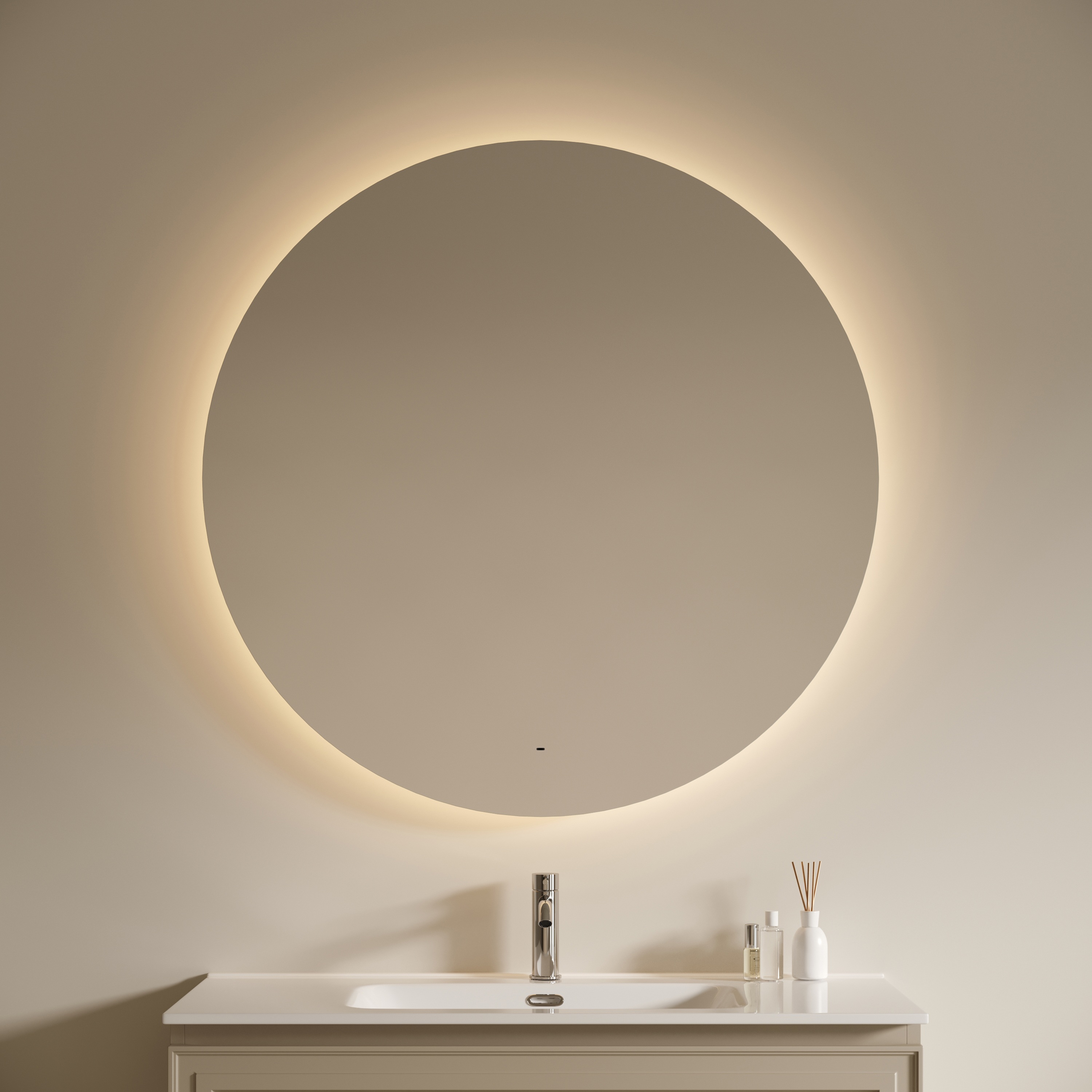 Зеркало Sancos Сфера 2.0 (Sfera 2.0) SF2.1000 100x100 с подсветкой