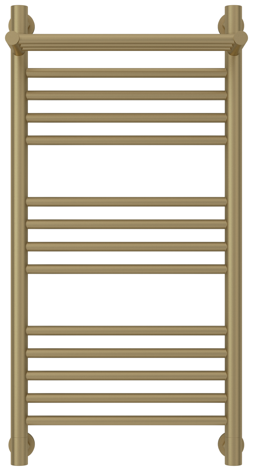 Водяные полотенцесушители Сунержа DESIGN ДР "БОГЕМА 1П +" 800х400 (Матовое золото)