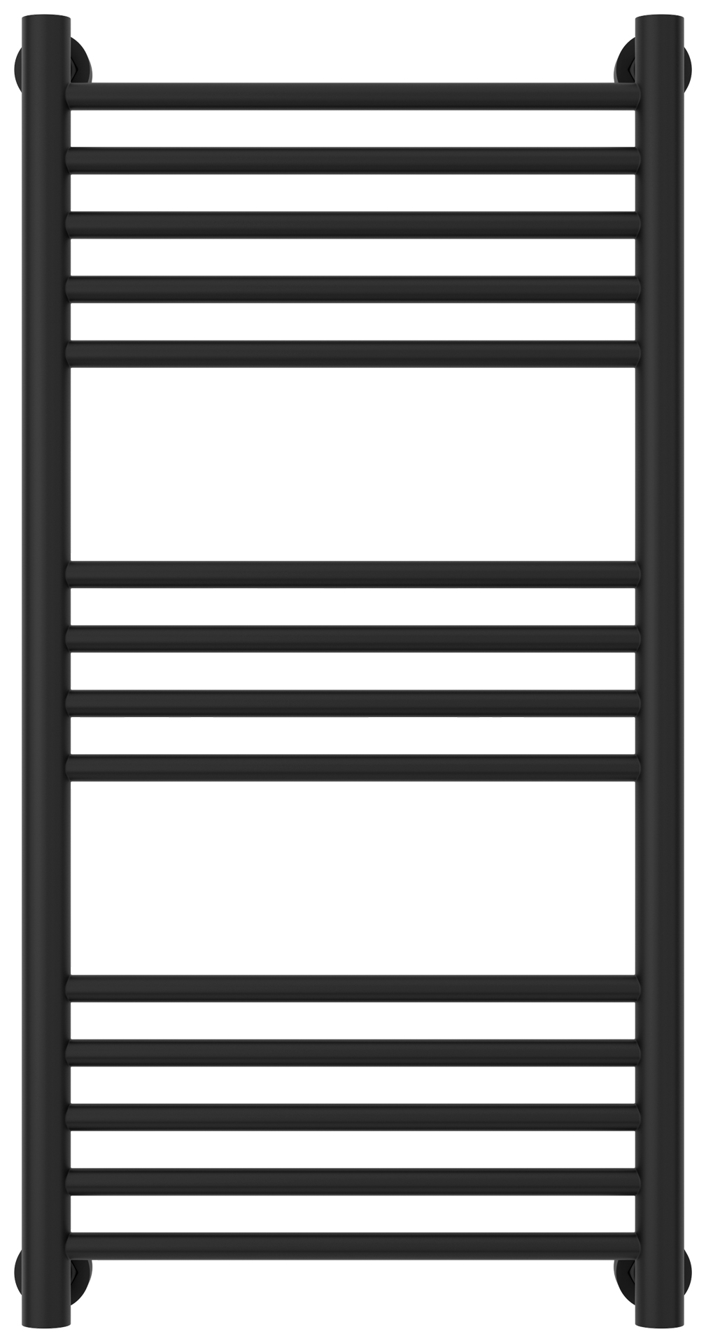 Водяные полотенцесушители Сунержа DESIGN ДР Богема PRO 800х400 (Матовый чёрный)