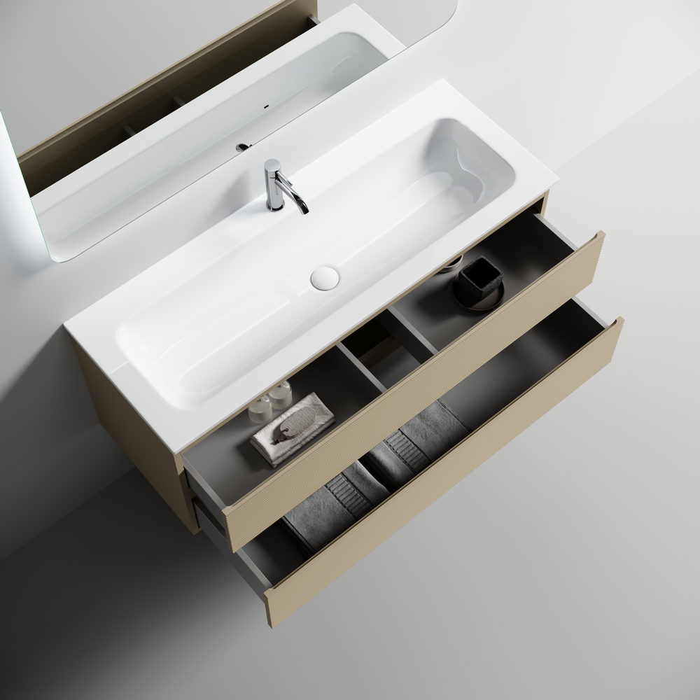 Тумба под раковину Sancos Фолк (Folk) FL120CP 120x45x50 капучино матовый