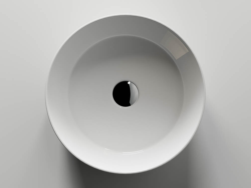 Умывальник чаша накладная круглая Element 360x360x120мм - фото 9