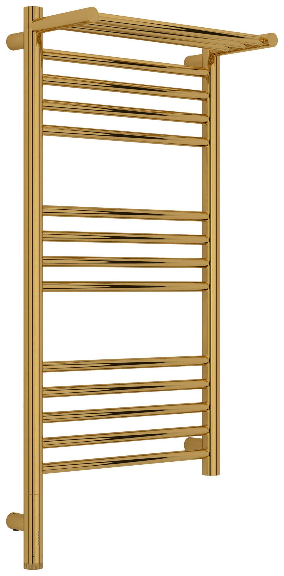 Электрические полотенцесушители Сунержа DESIGN РЭБ "БОГЕМА 3.1" 1П 800х400 МЭМ левый (Золото)