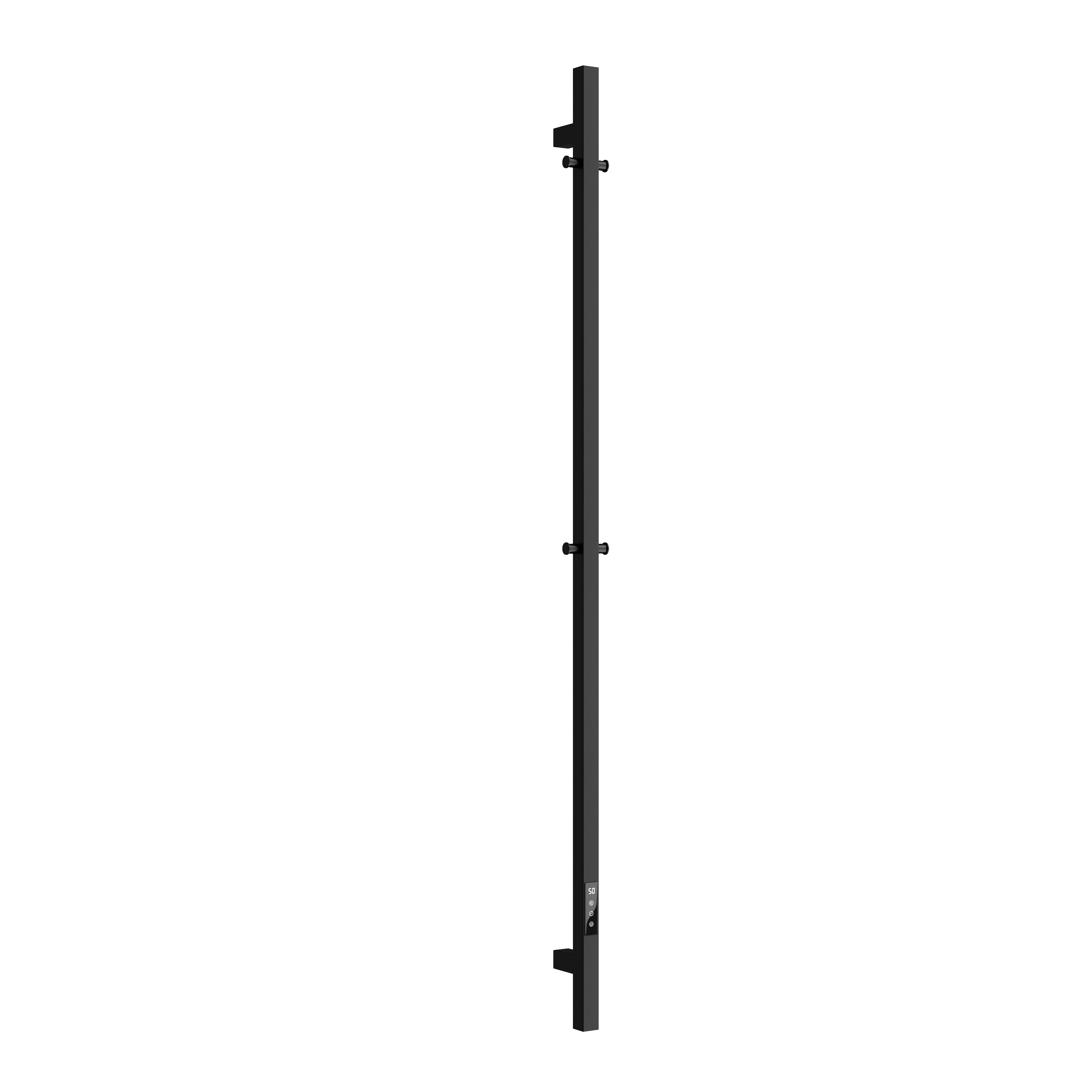 Полотенцесушитель электрический Sancos Линн (Linn) SC13002MB 150x3 I-образный, черный матовый