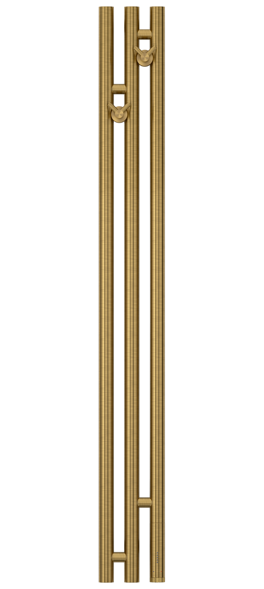 Электрические полотенцесушители Сунержа DESIGN РЭБ ТЕРЦИЯ 3.1 1200х106 правый (Состаренная латунь)