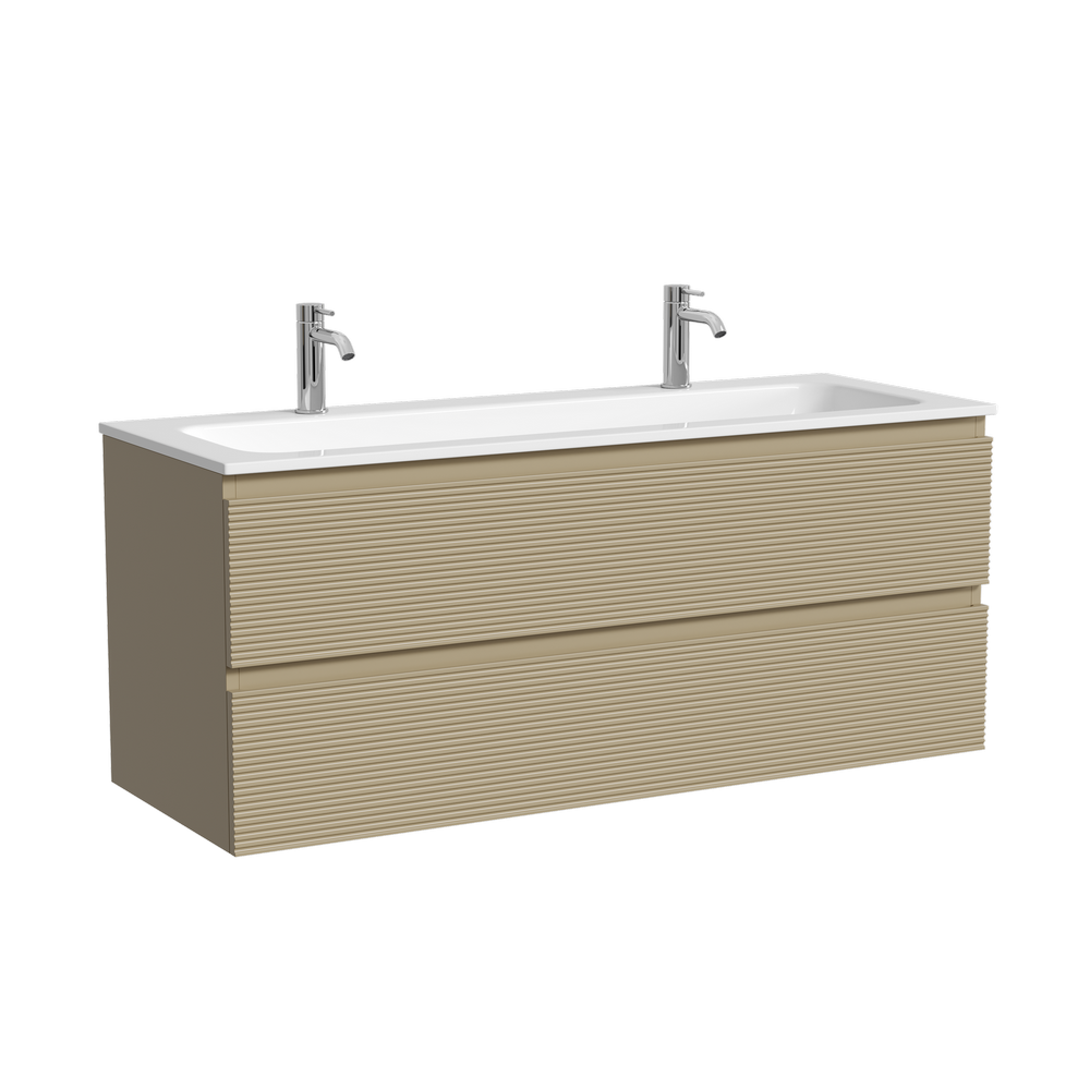 Тумба под раковину Sancos Фолк (Folk) FL120CP 120x45x50 капучино матовый - фото 6