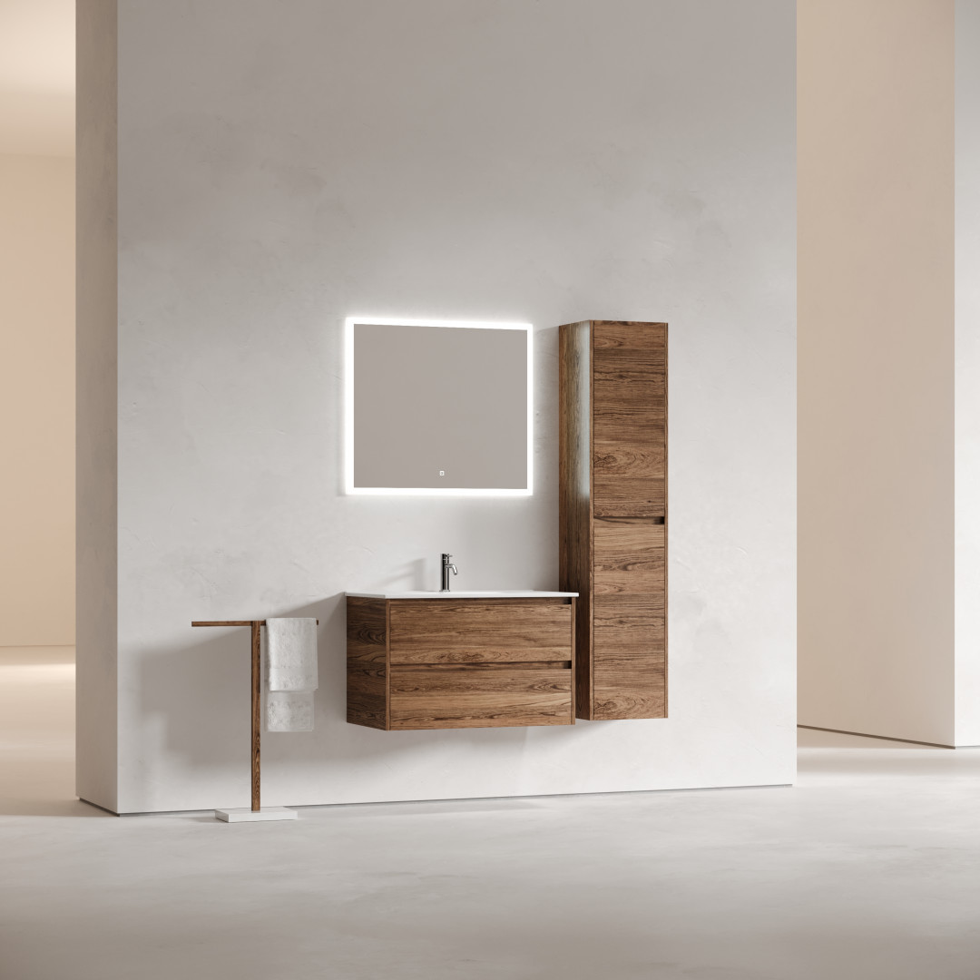 Тумба под раковину Sancos Либра (Libra) LB80ECH 80x45x50 дуб чарльстон