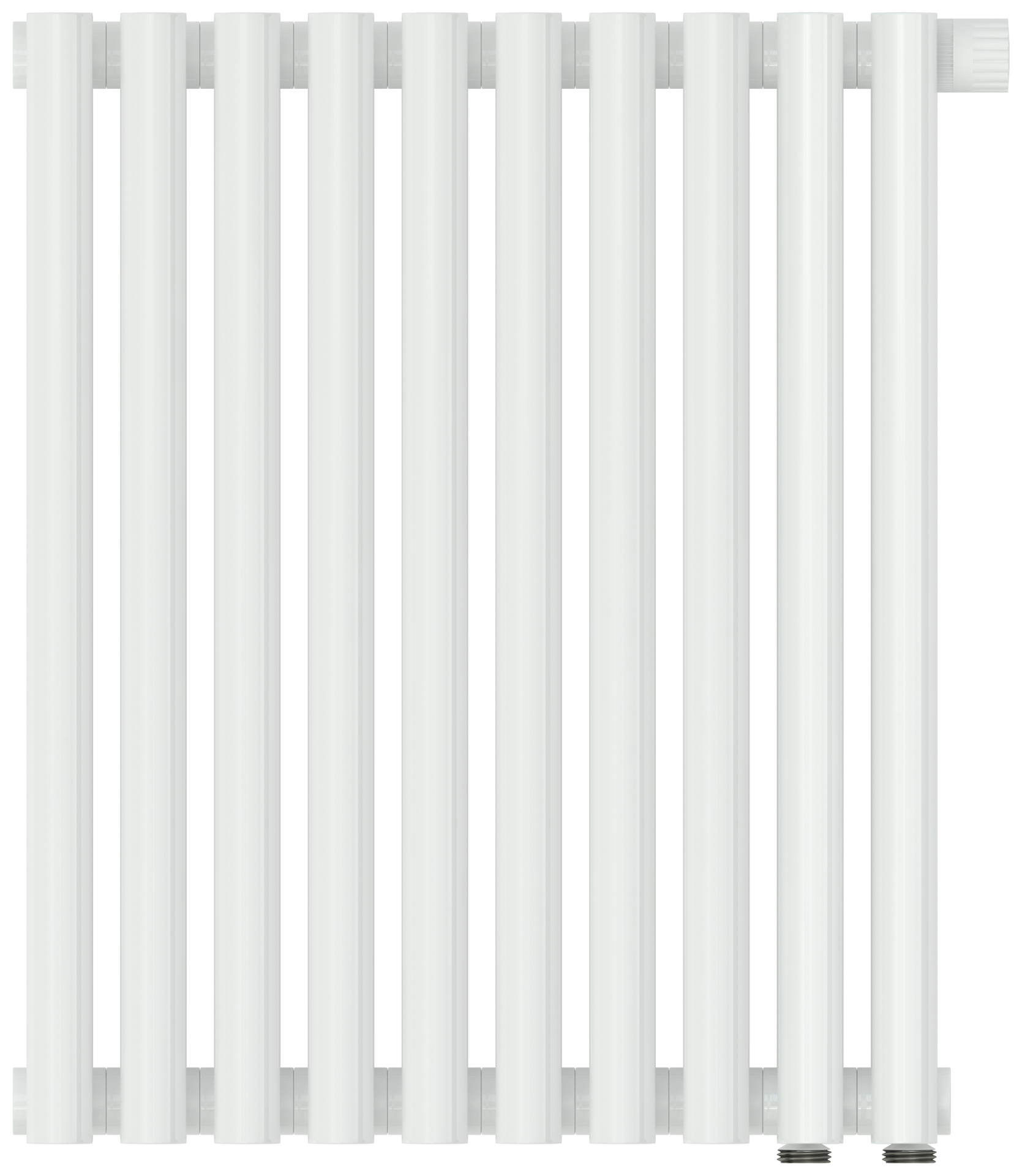 Радиаторы Сунержа DESIGN ДР ЭСТЕТ-11 н/ж EU50 500х450 / 10 сек (Белый)