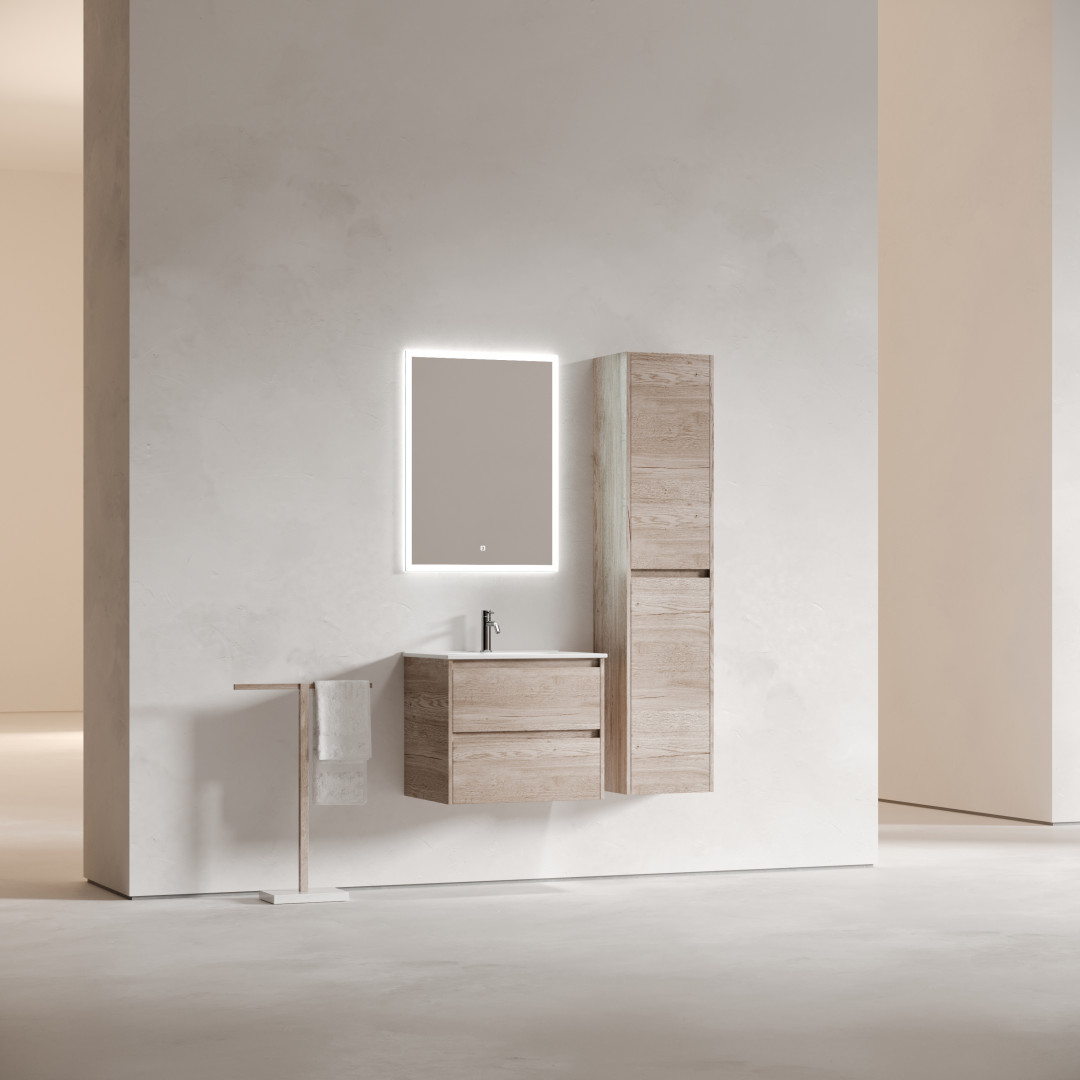 Тумба под раковину Sancos Либра (Libra) LB60EG 60x45x50 дуб галифакс натуральный - фото 3