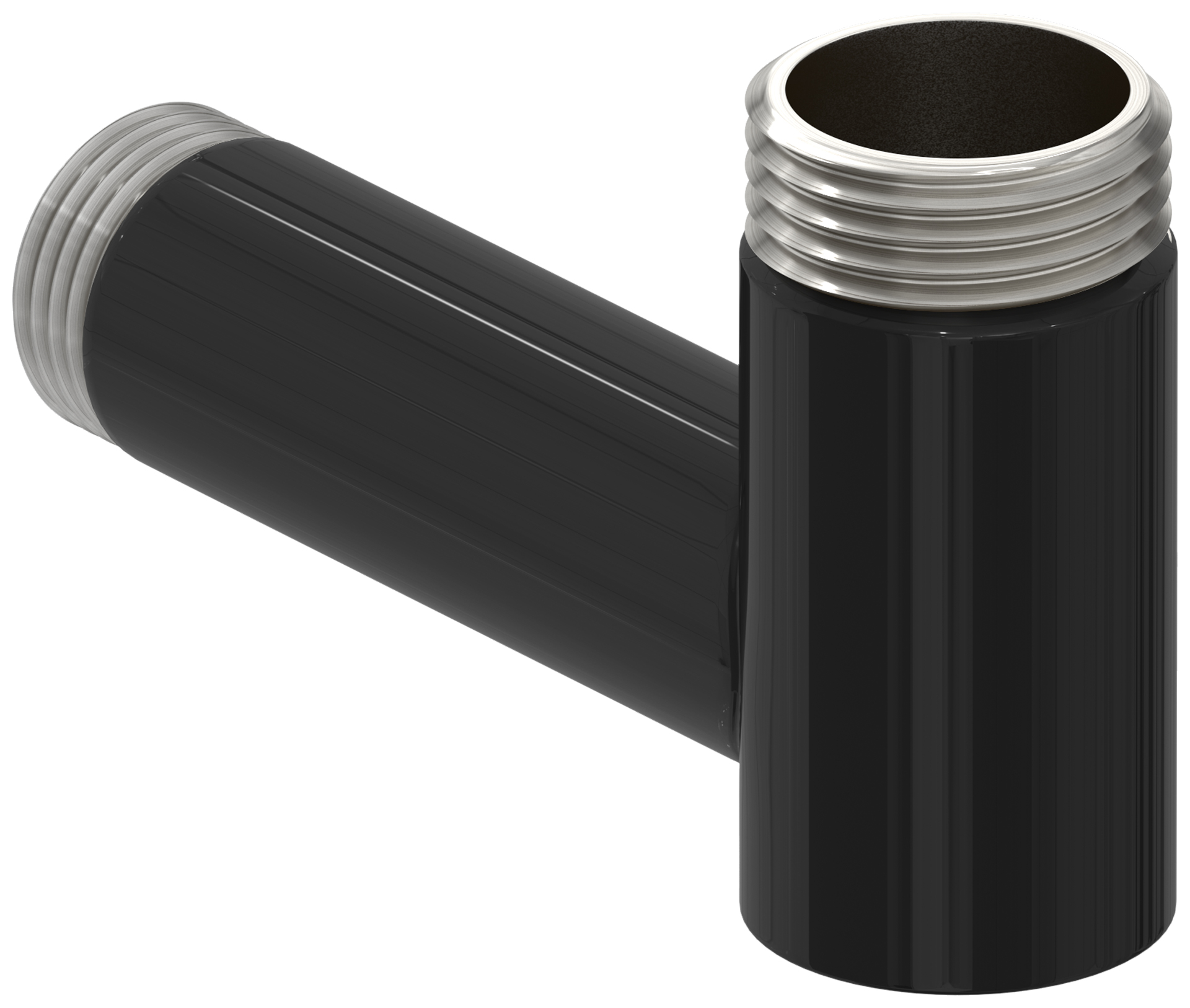 Комплектующие Стилье LIGHT Уголок переходной G 3/4" НР х G 1/2" НР (Чёрный)