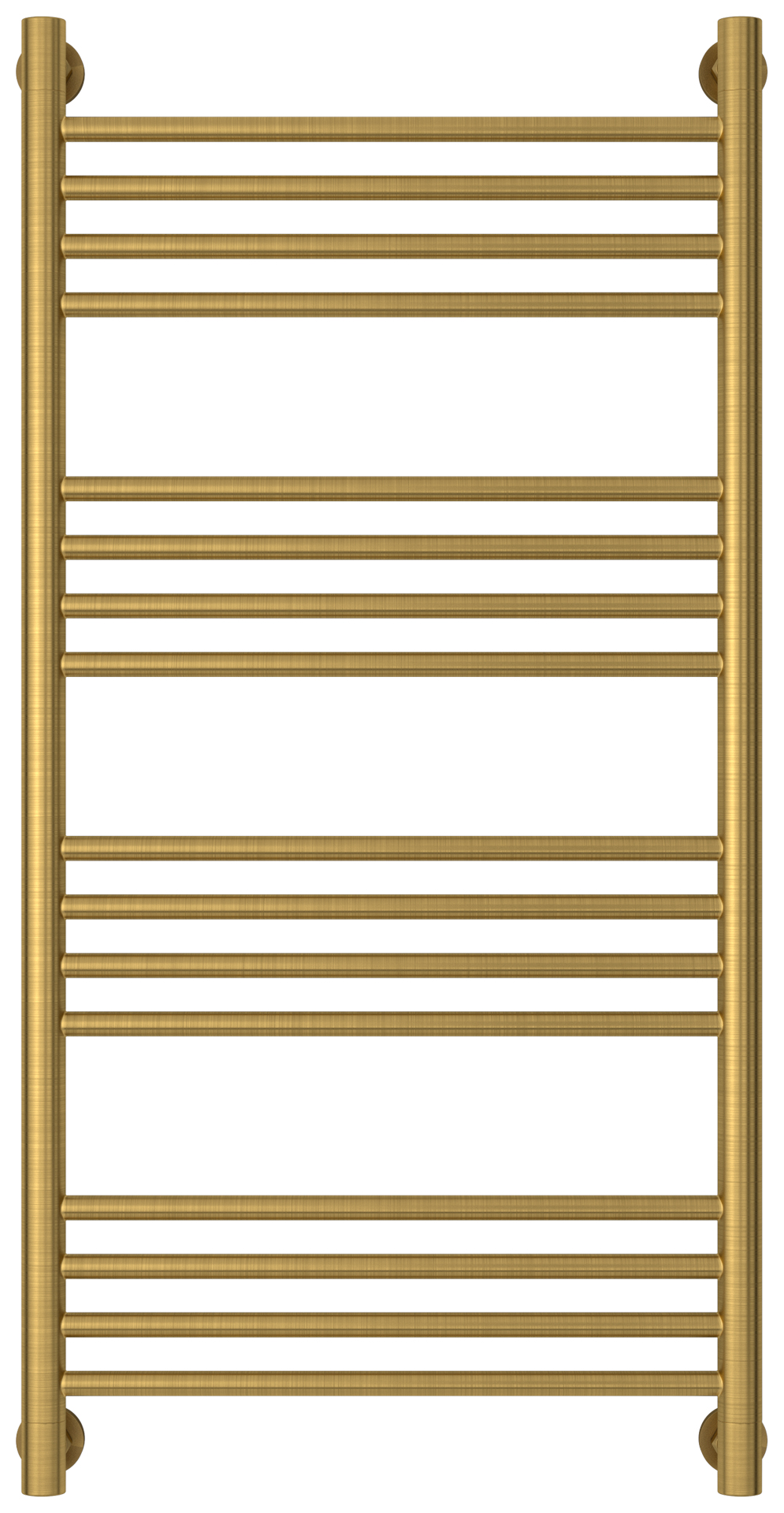 Водяные полотенцесушители Сунержа DESIGN ДР "Богема+" прямая 1000х500 (Состаренная латунь) - фото 2