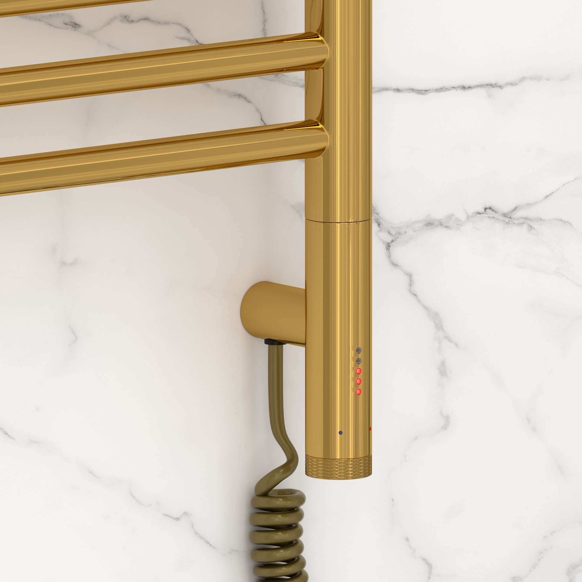 Электрические полотенцесушители Сунержа DESIGN РЭБ "БОГЕМА 3.1" 1П 1200х500 МЭМ правый (Золото)